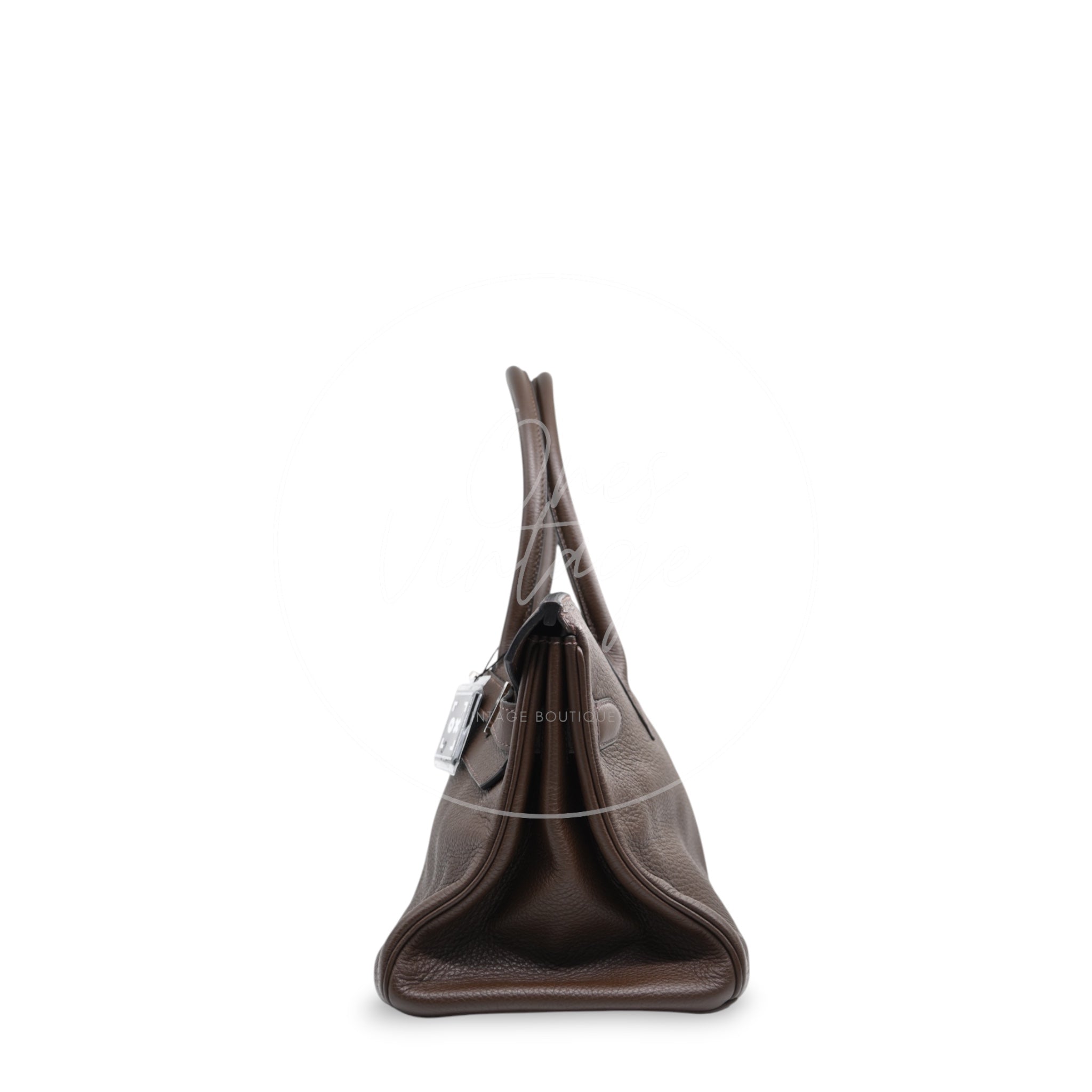 [Pre-owned] Hermes Shoulder 42 Brikin Ebene Handbag