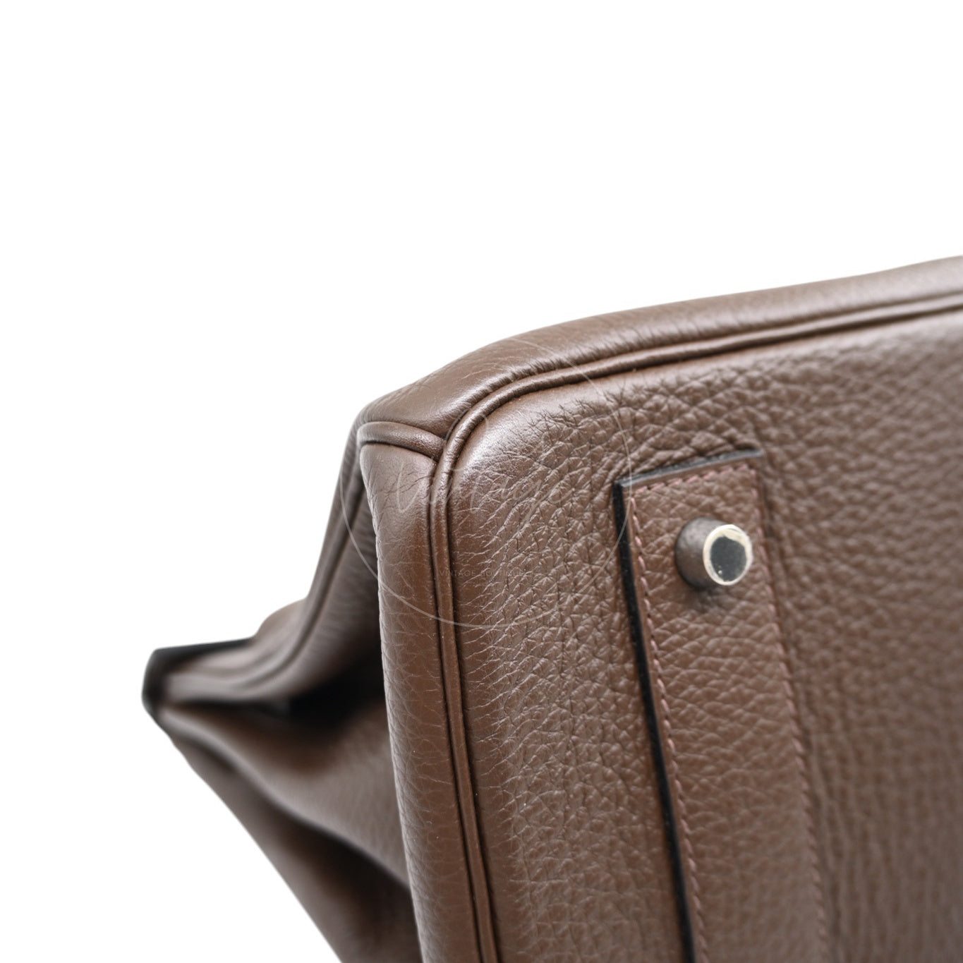 [Pre-owned] Hermes Shoulder 42 Brikin Ebene Handbag