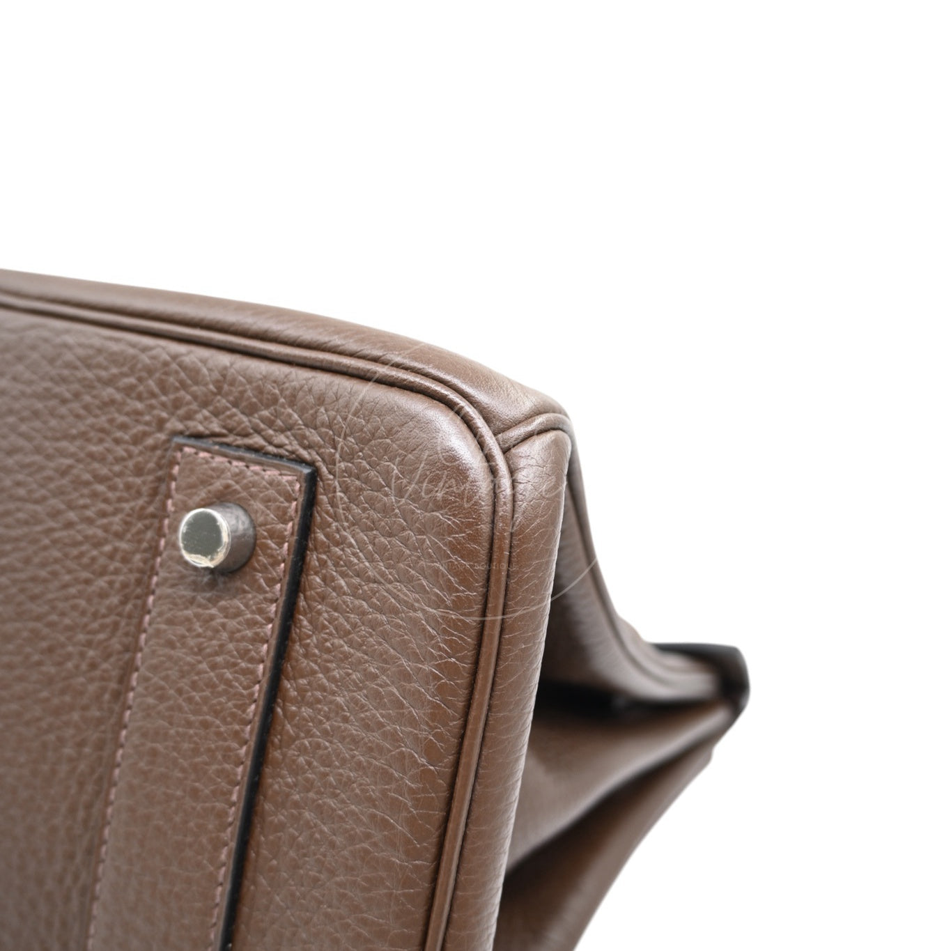 [Pre-owned] Hermes Shoulder 42 Brikin Ebene Handbag