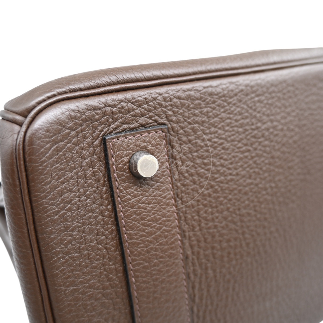[Pre-owned] Hermes Shoulder 42 Brikin Ebene Handbag