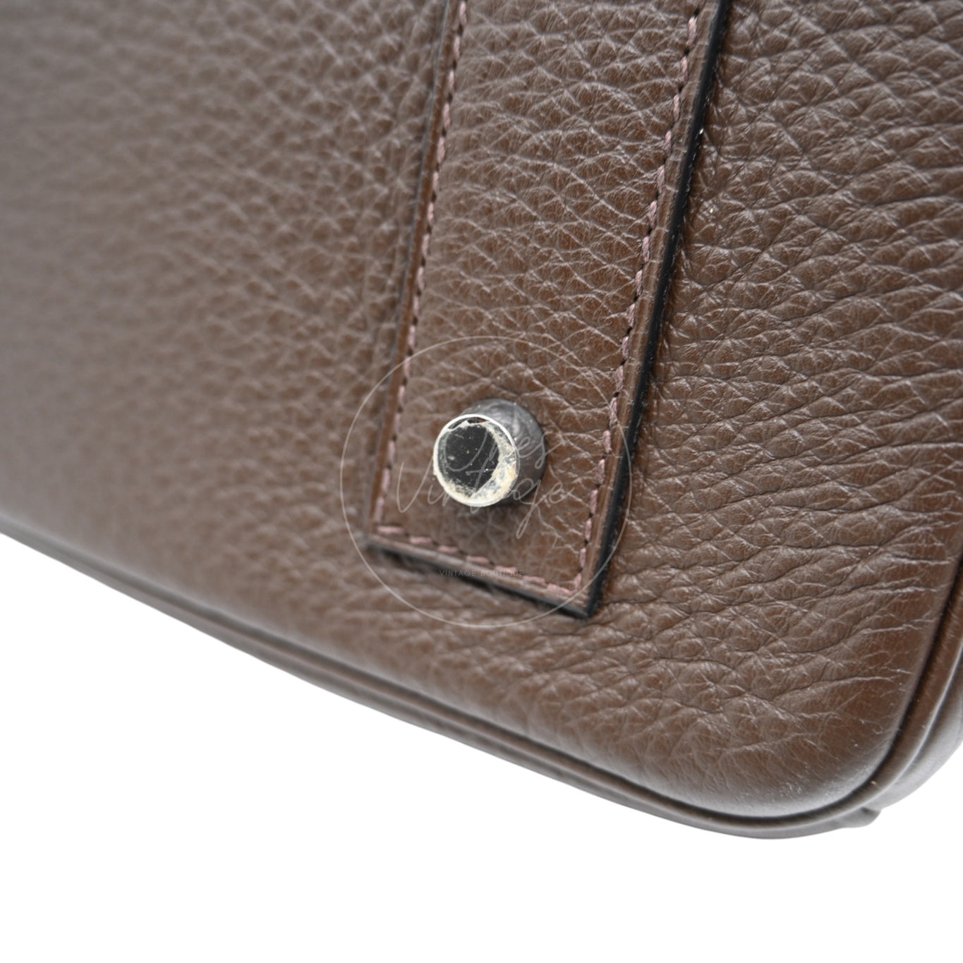 [Pre-owned] Hermes Shoulder 42 Brikin Ebene Handbag