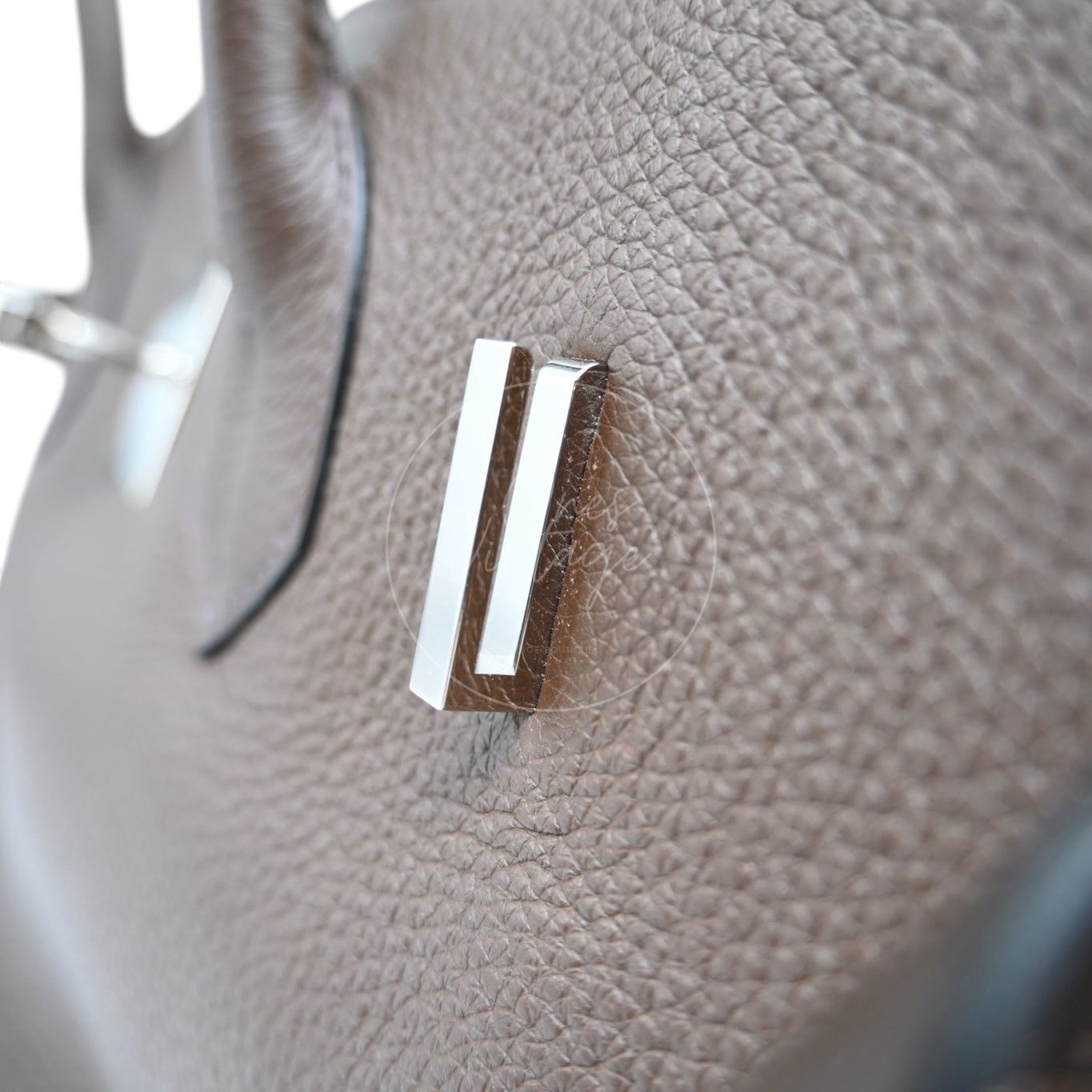 [Pre-owned] Hermes Shoulder 42 Brikin Ebene Handbag