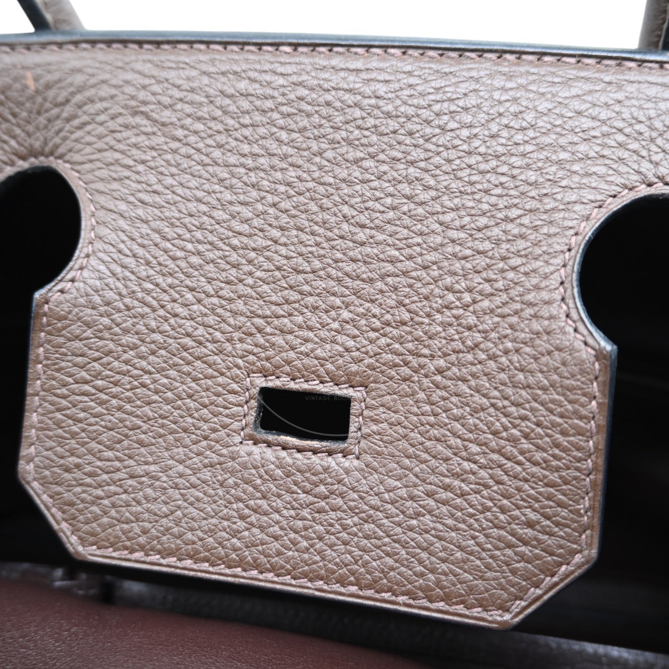 [Pre-owned] Hermes Shoulder 42 Brikin Ebene Handbag