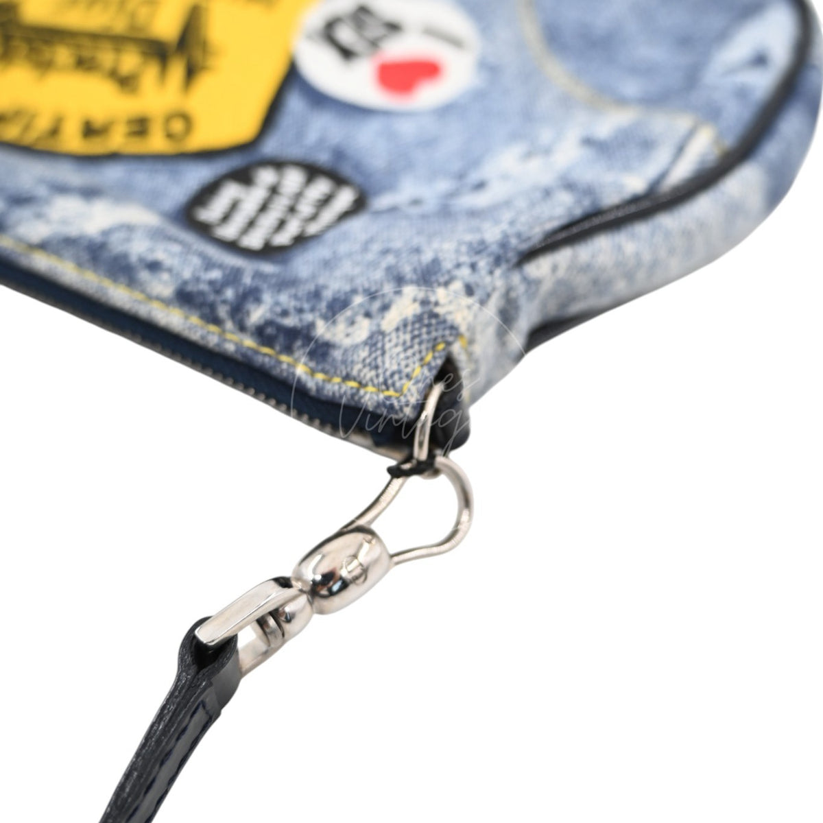 Christian Dior Denim Saddle Bag 2001