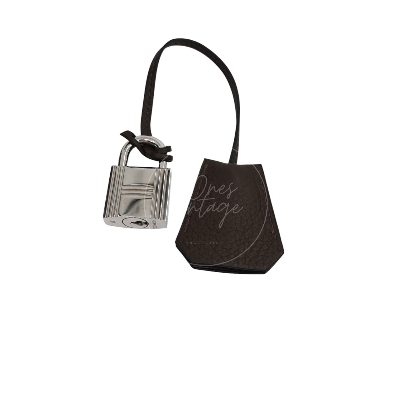 [Pre-owned] Hermes Shoulder 42 Brikin Ebene Handbag