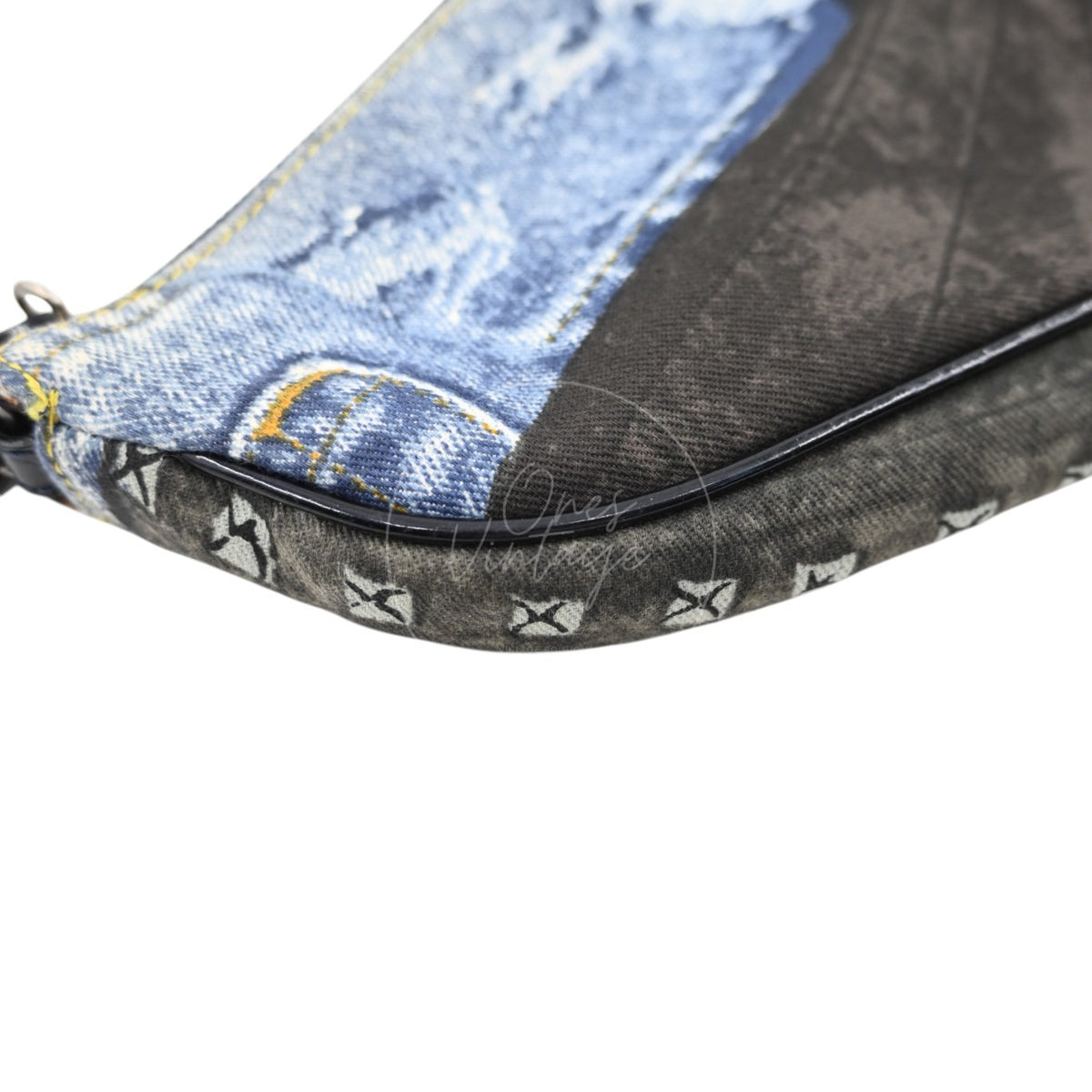 Christian Dior Denim Saddle Bag 2001