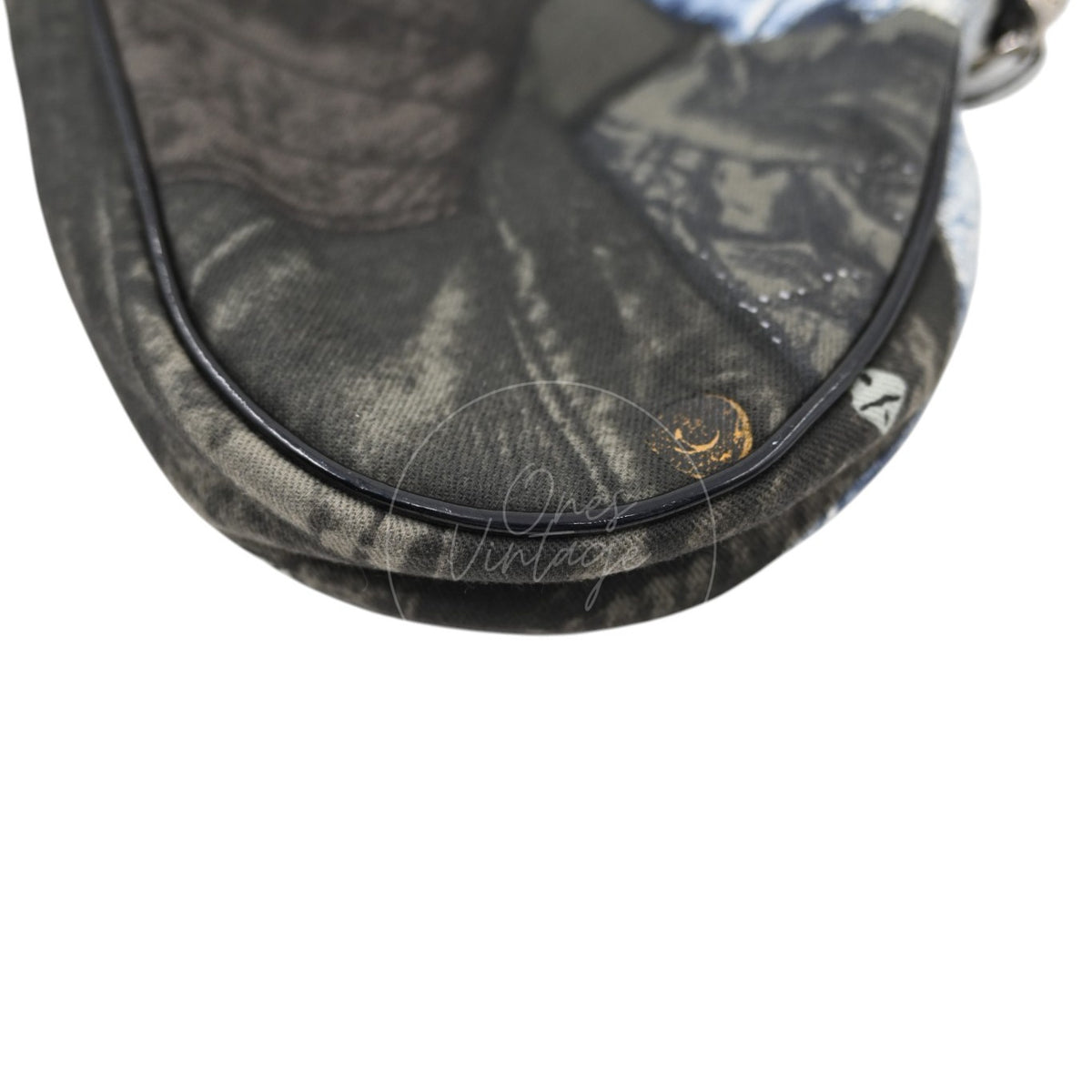 Christian Dior Denim Saddle Bag 2001