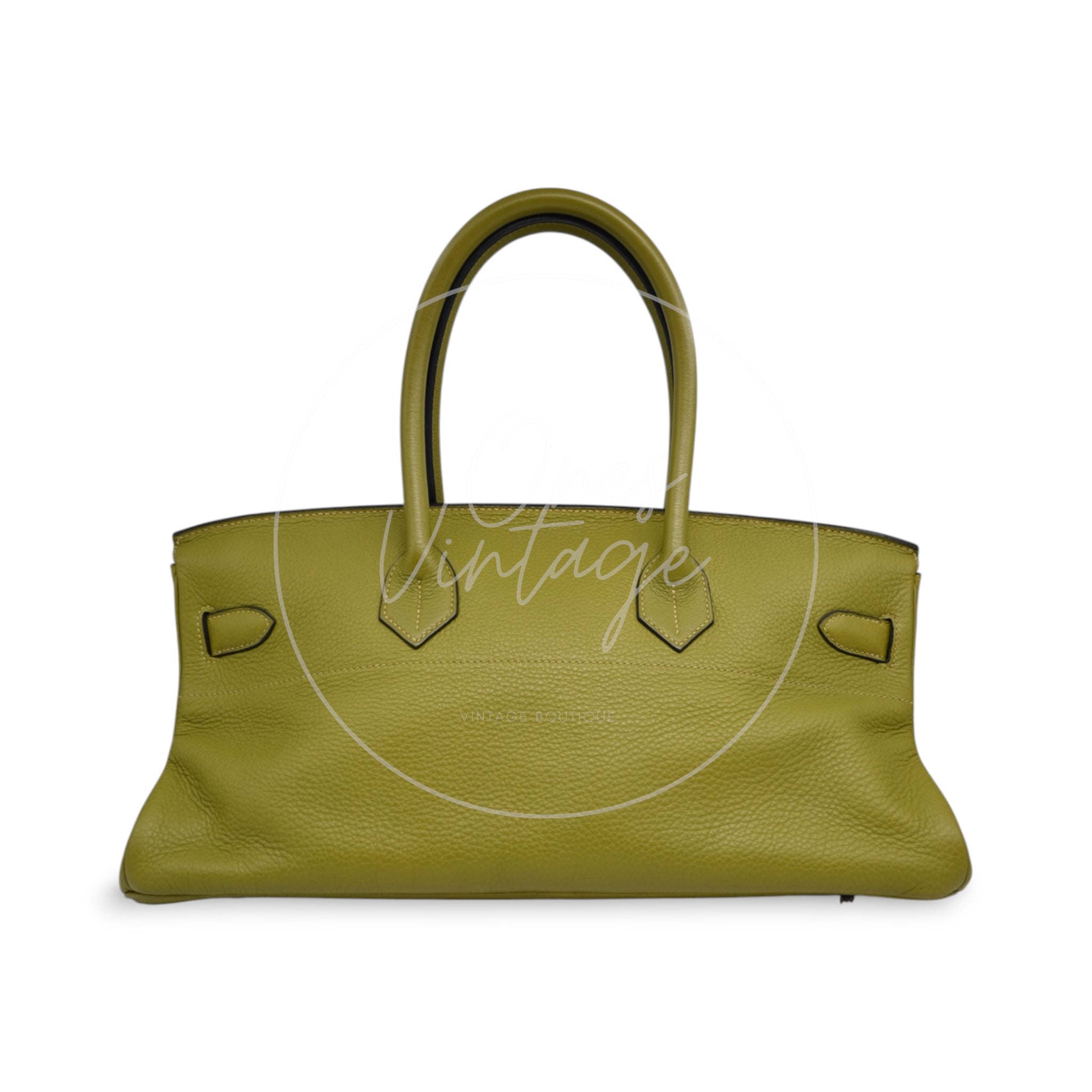 [Pre-owned] Hermes Shoulder Birkin Vert Chartreuse TC PHW