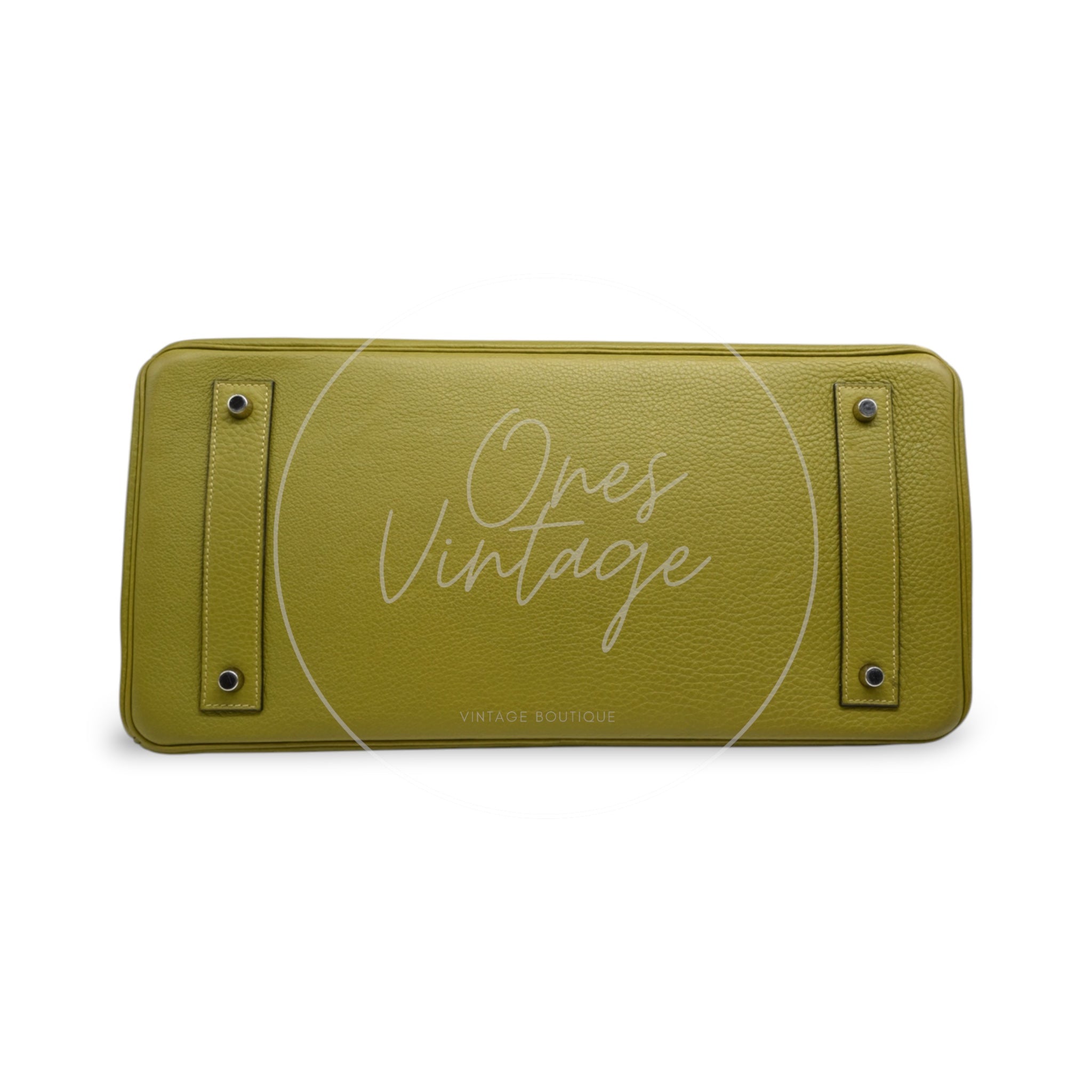 [Pre-owned] Hermes Shoulder Birkin Vert Chartreuse TC PHW