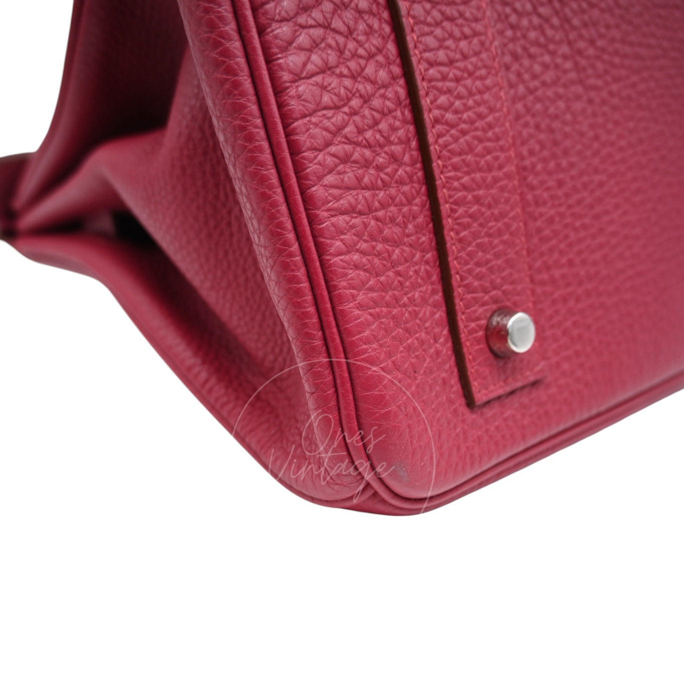 [Pre-owned] Hermès JPG Shoulder Birkin 42 PHW Rubis