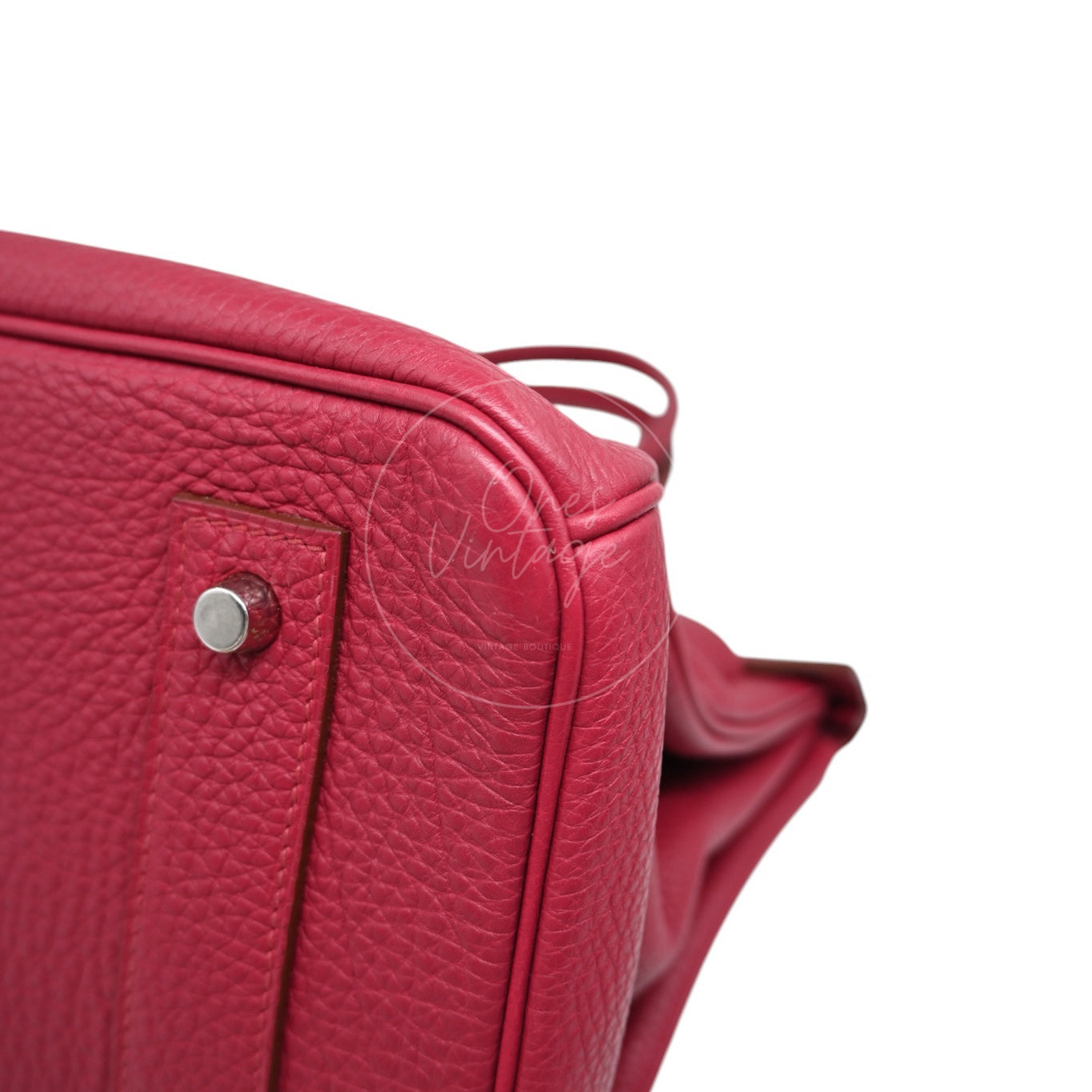 [Pre-owned] Hermès JPG Shoulder Birkin 42 PHW Rubis