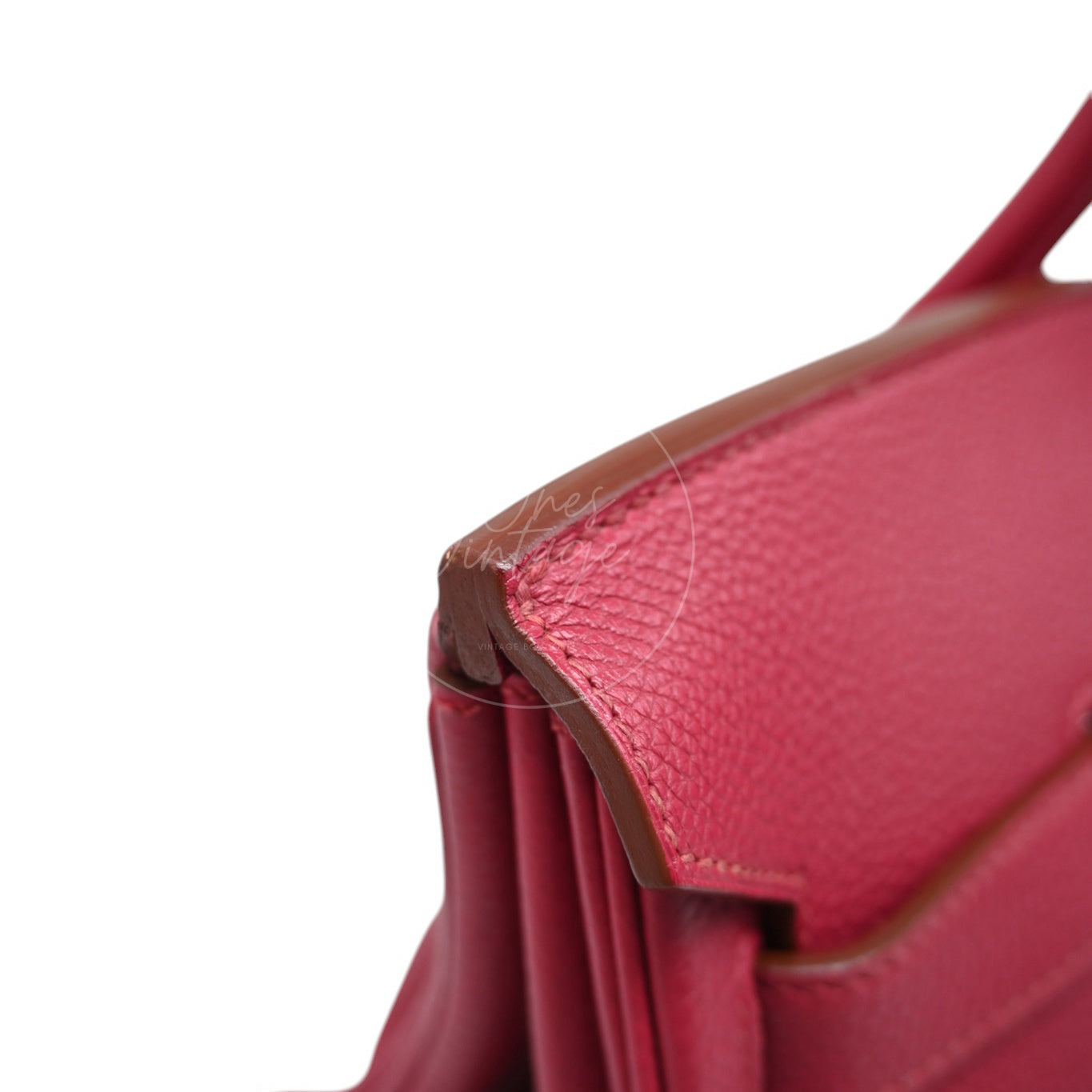 [Pre-owned] Hermès JPG Shoulder Birkin 42 PHW Rubis