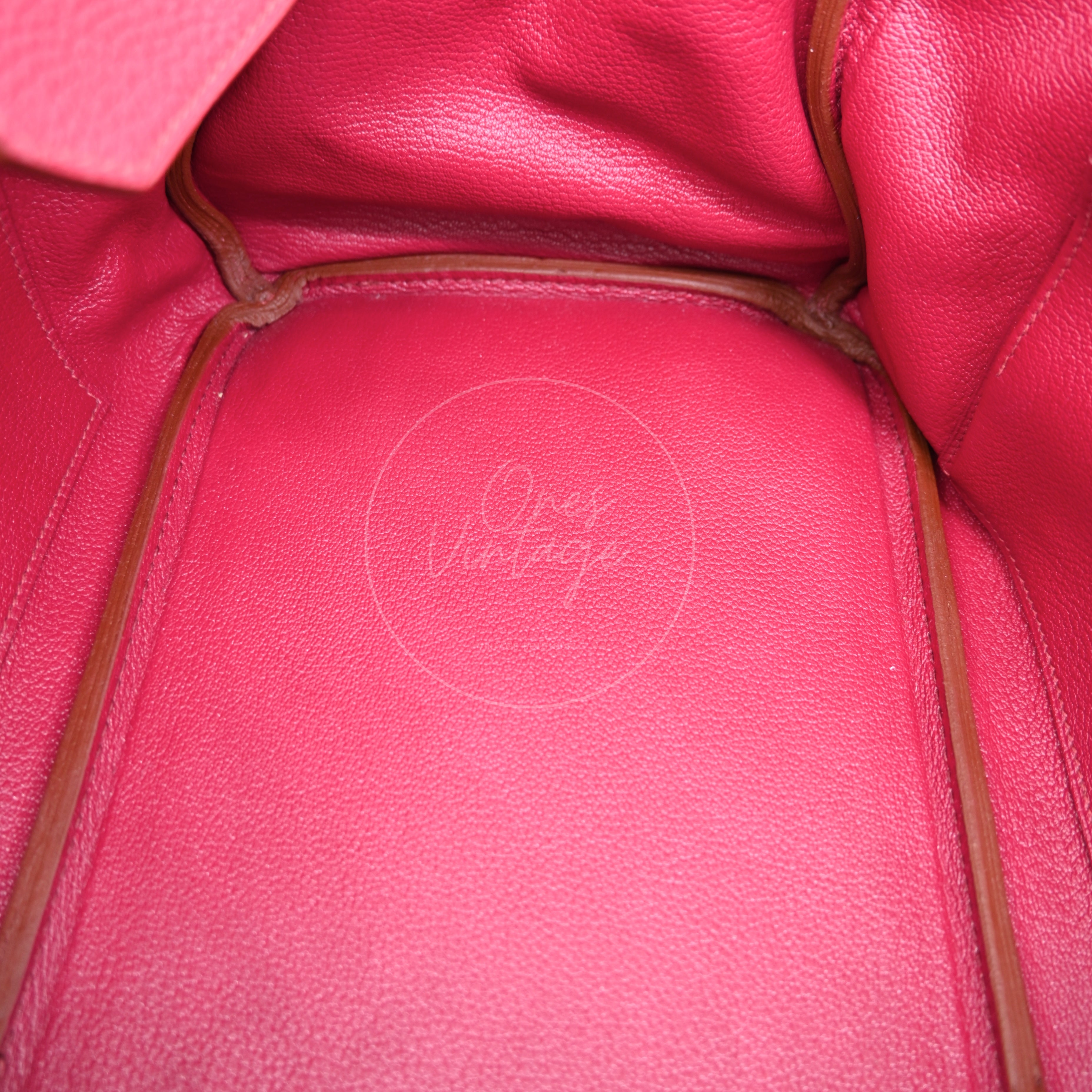 [Pre-owned] Hermès JPG Shoulder Birkin 42 PHW Rubis