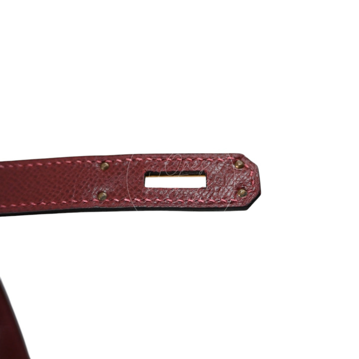 Hermes Birkin 35 Epsom GHW Burgundy Square G