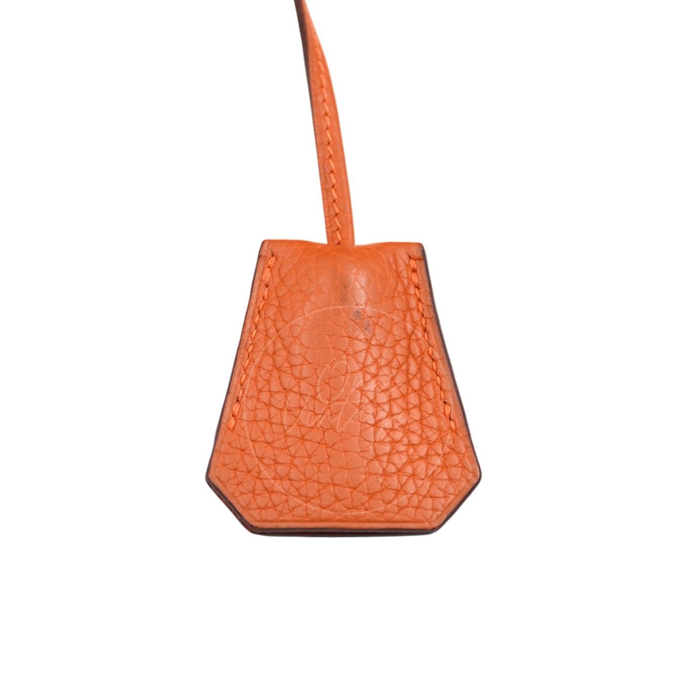 [Pre-owned] Hermes Shoulder Birkin 42 JPG Orange PHW Handbag