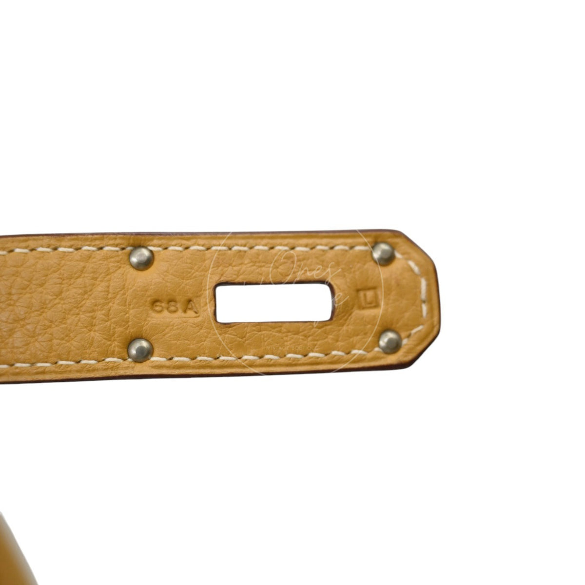 Hermès Birkin Shoulder 42 PHW Yellow Square L