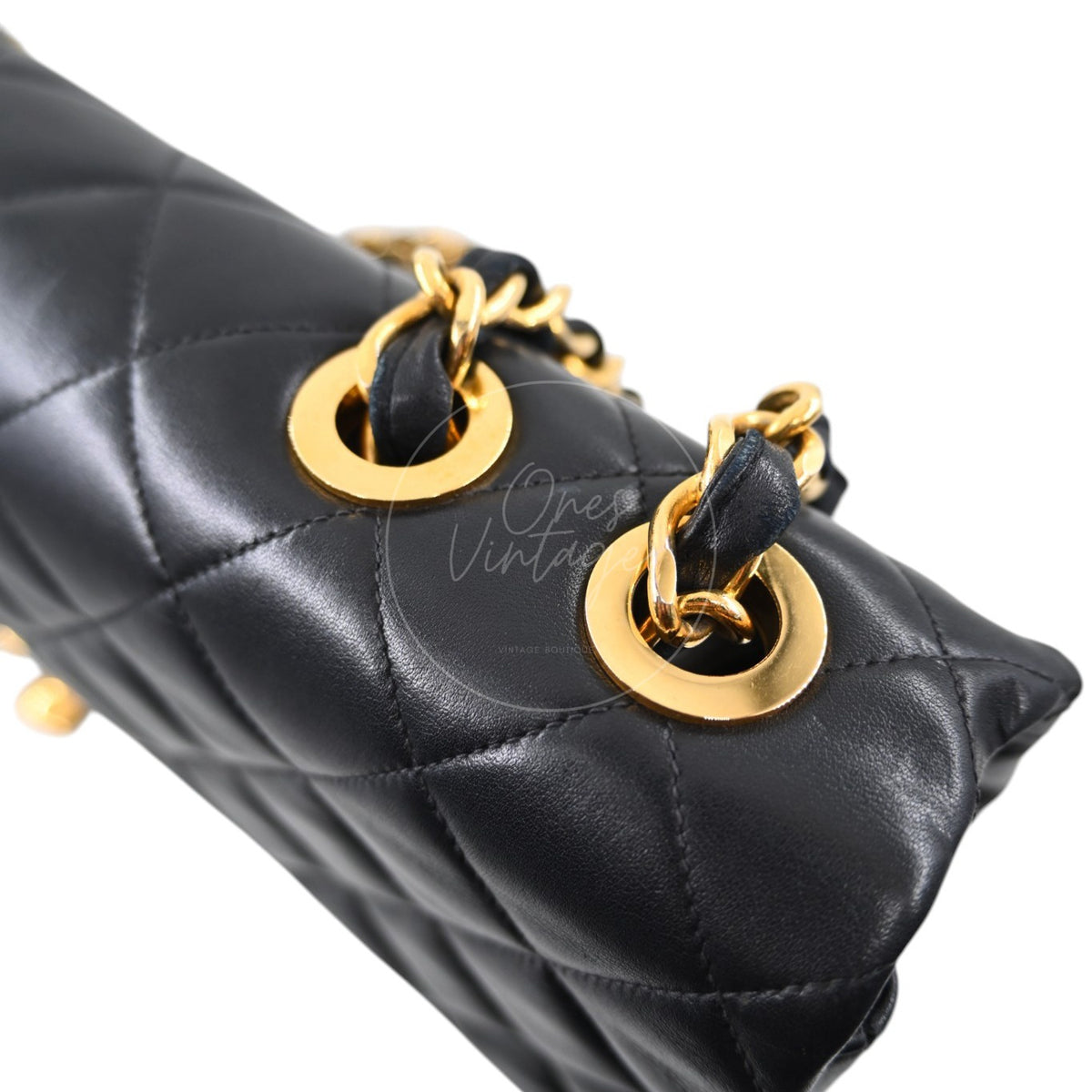 Chanel Maxi 34cm Black Flap Bag GHW Series 2