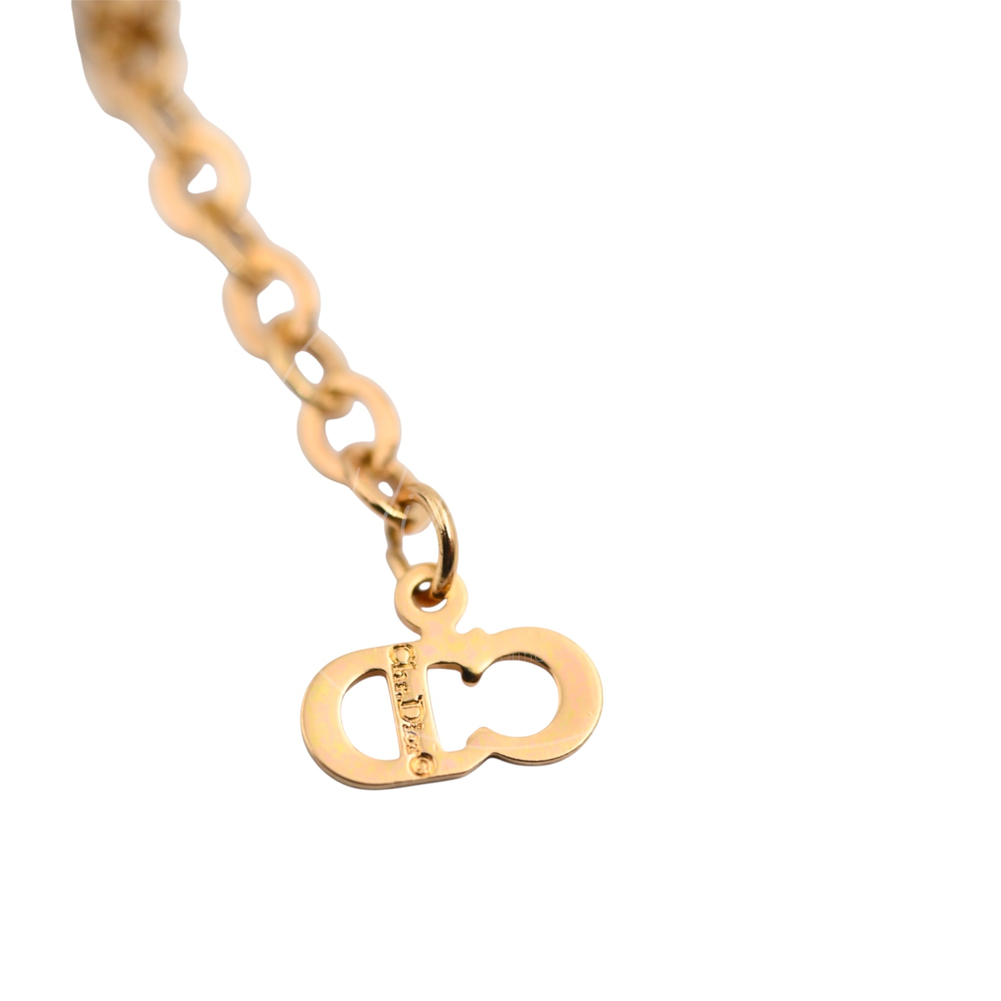 [Pre-owned] Dior Vintage Rhinestone Necklace