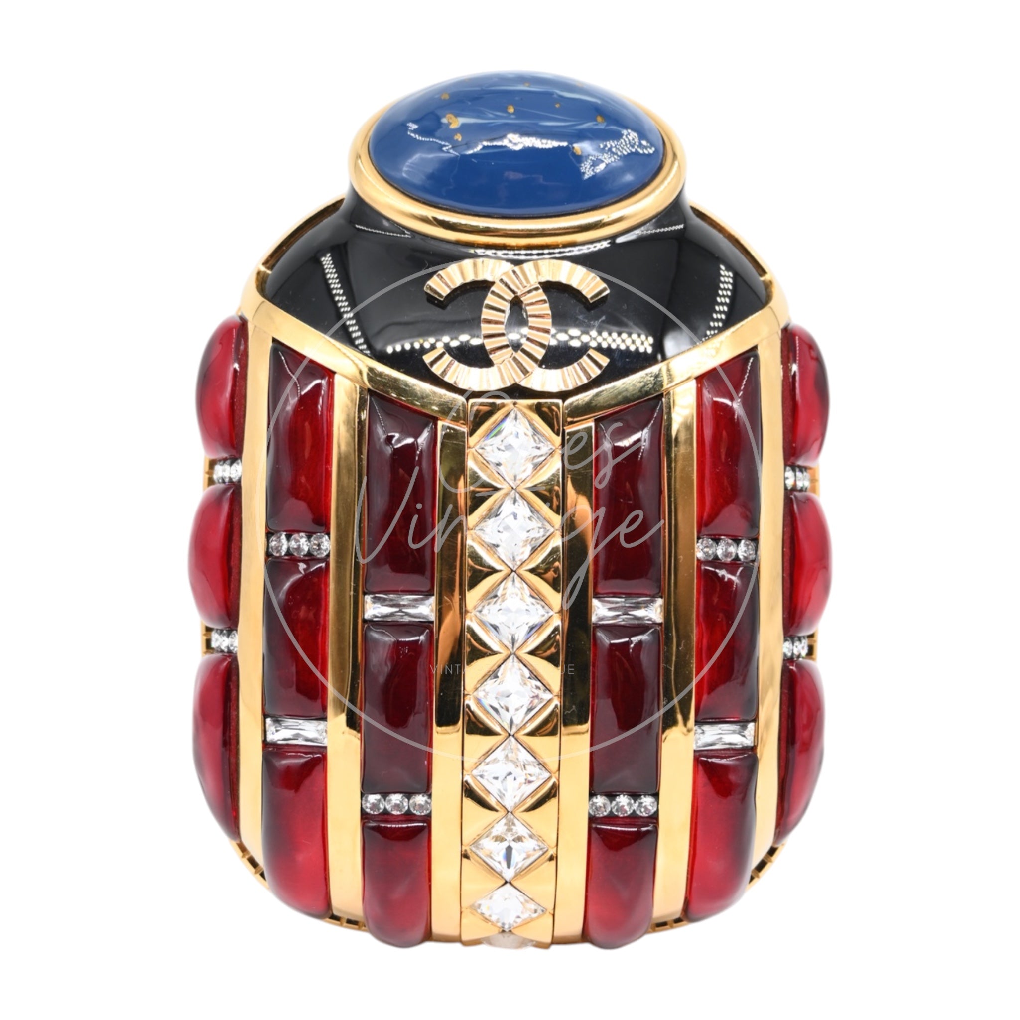 [Pre-owned] Chanel Limited Edition Egyptian Scarab Minaudière