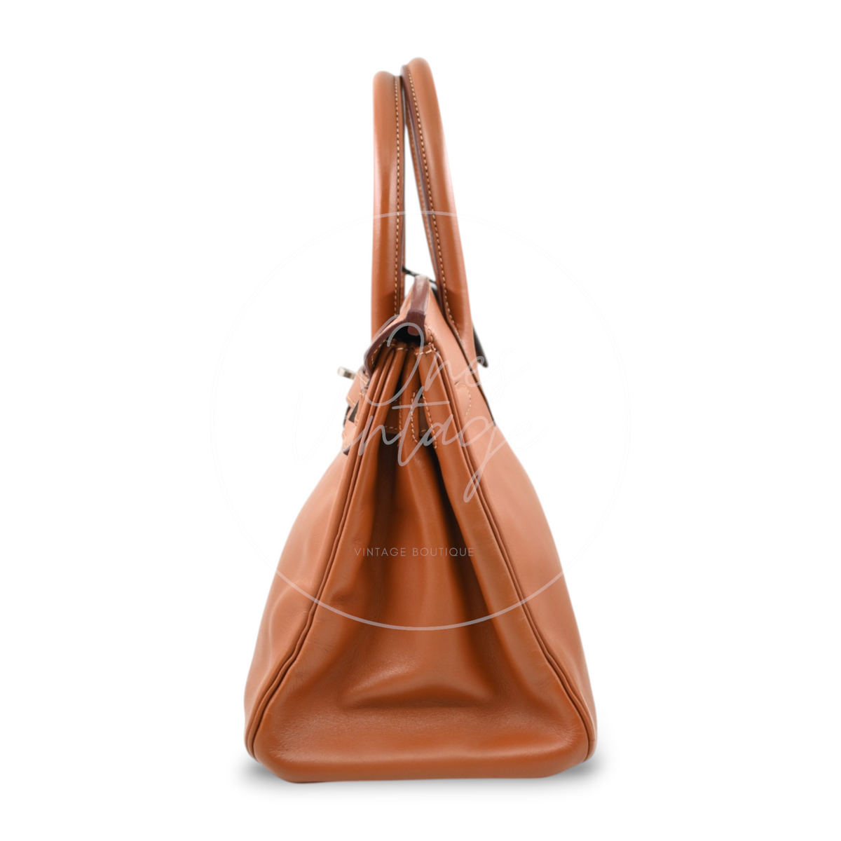 Hermes Birkin 30 Fauve Barenia Blushed Hardware Square C