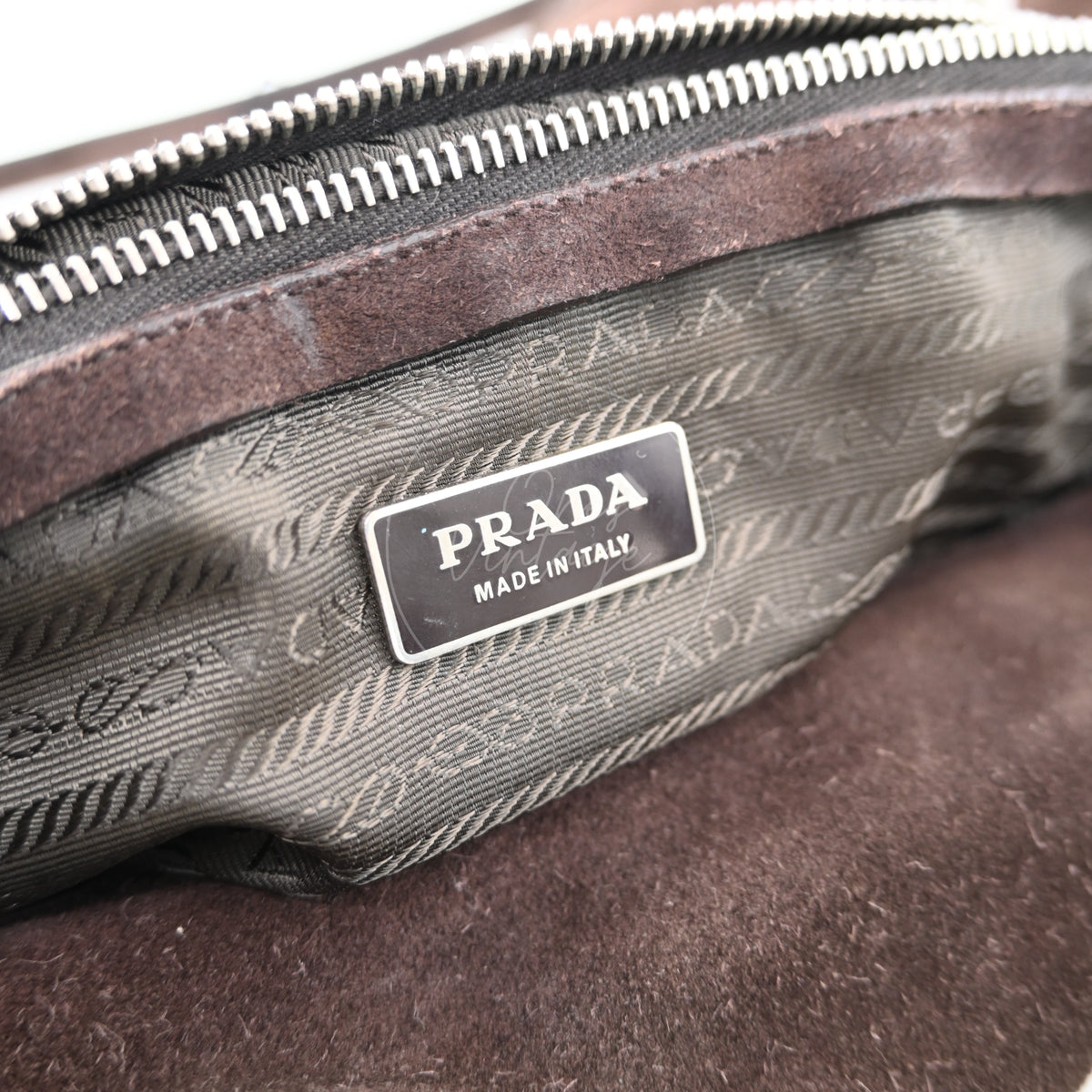 Prada Camosicio Suede Easy Shoulder Bag