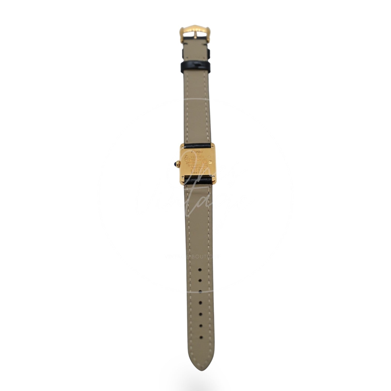 Cartier Must De Tank Quartz Trinity Dial