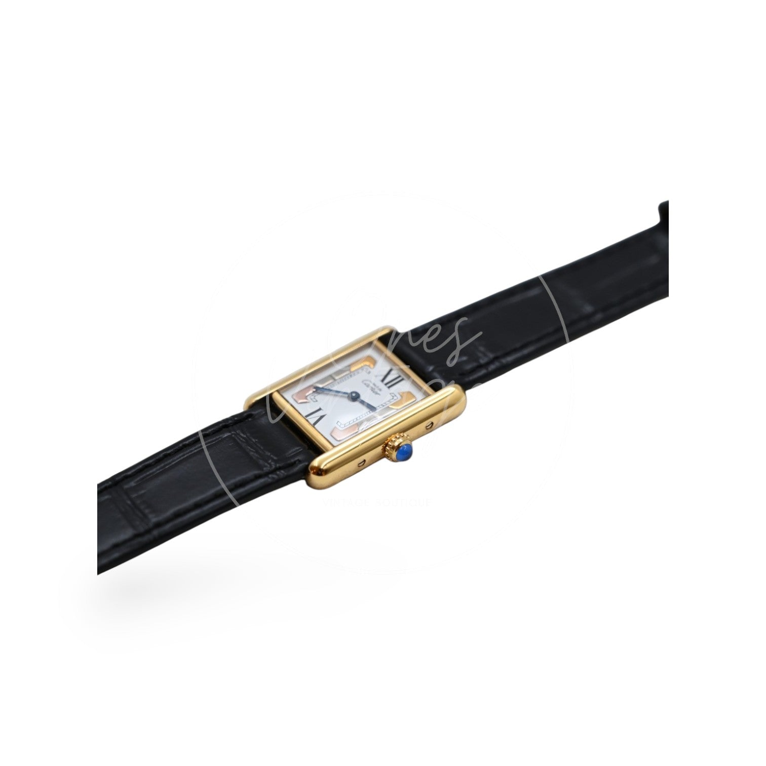 Cartier Must De Tank Quartz Trinity Dial