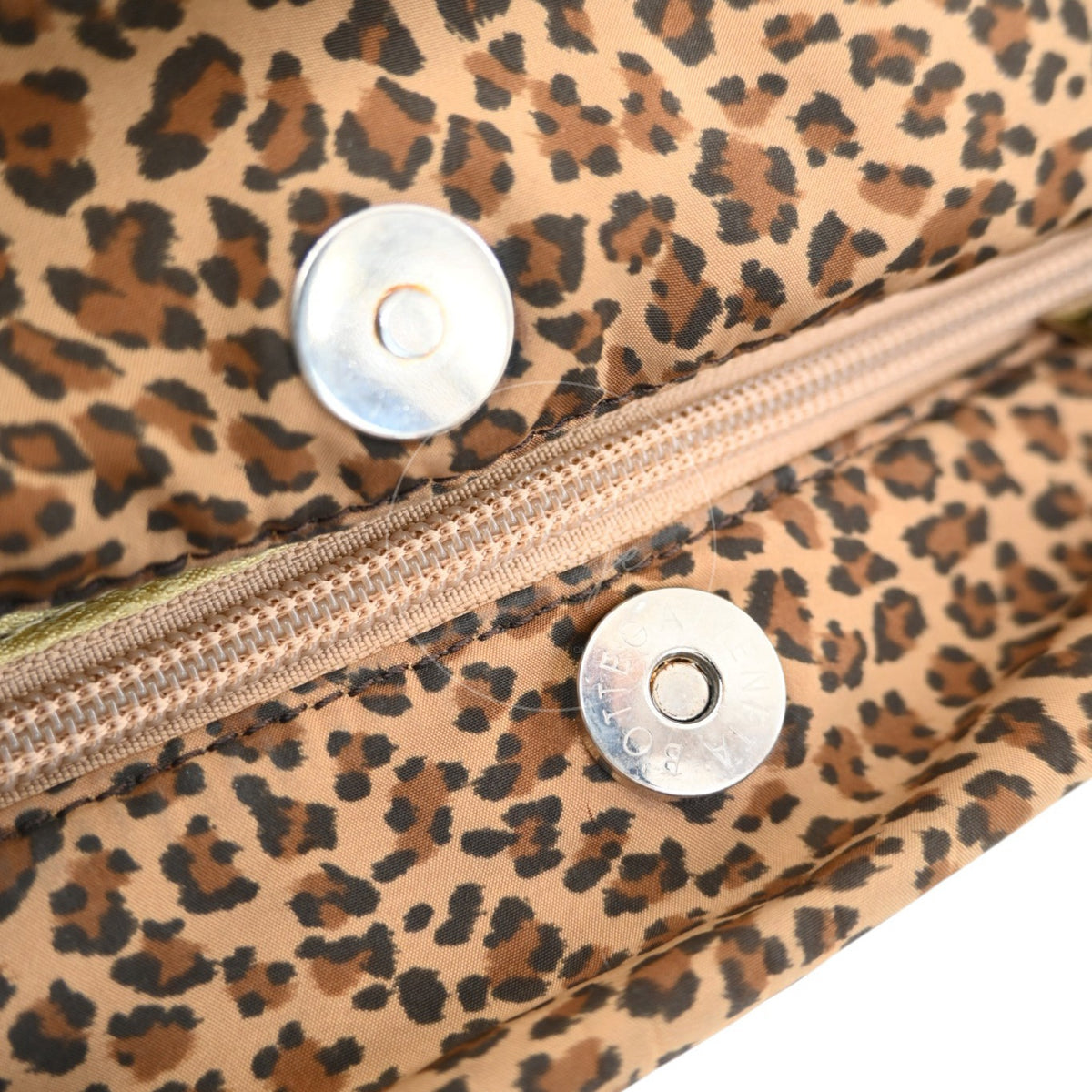 Bottega Veneta Leopard Nylon Hobo Bag
