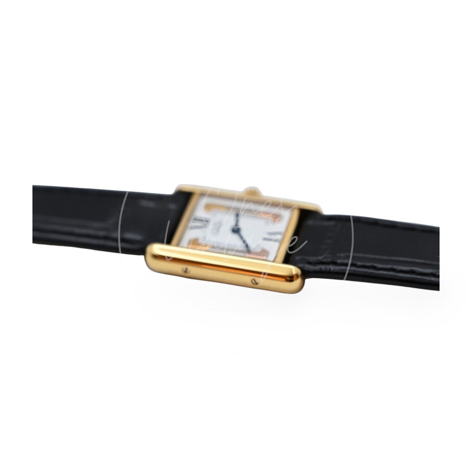 Cartier Must De Tank Quartz Trinity Dial