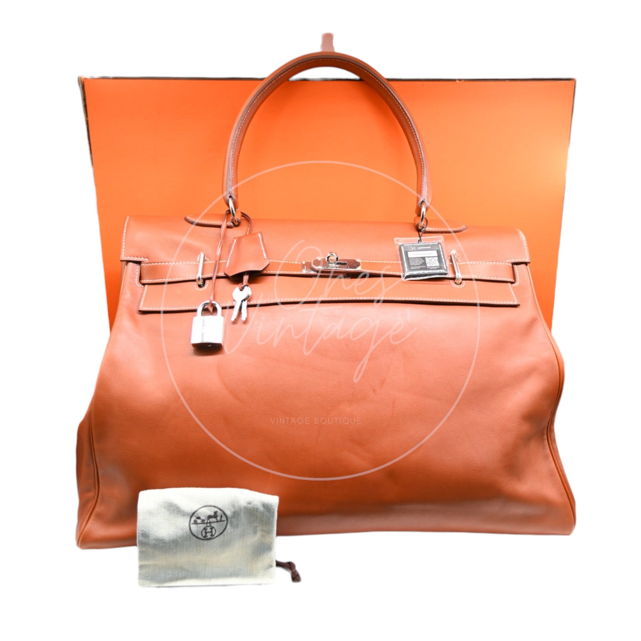 [Pre-owned] Hermes Kelly 50 Relax Gold