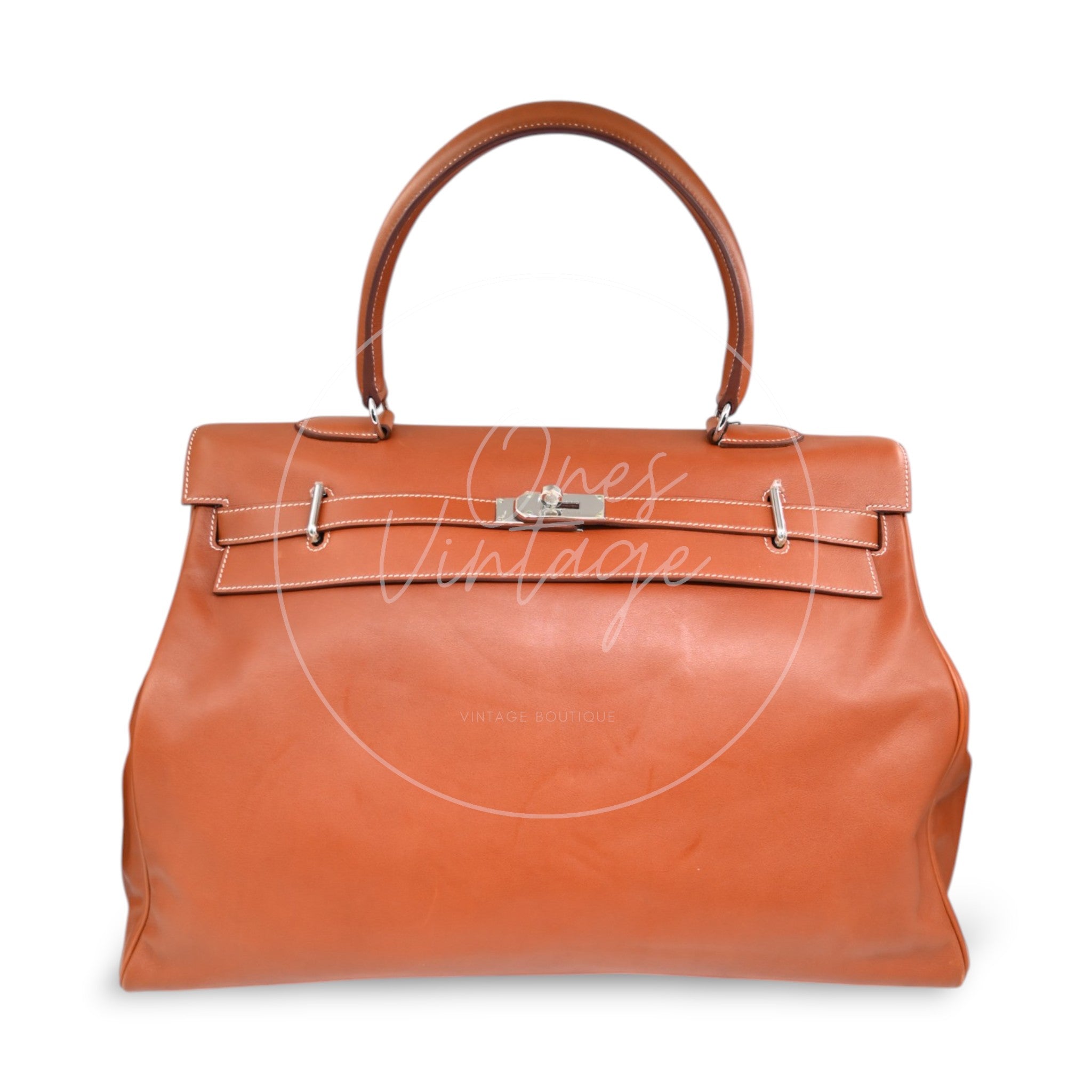 [Pre-owned] Hermes Kelly 50 Relax Gold