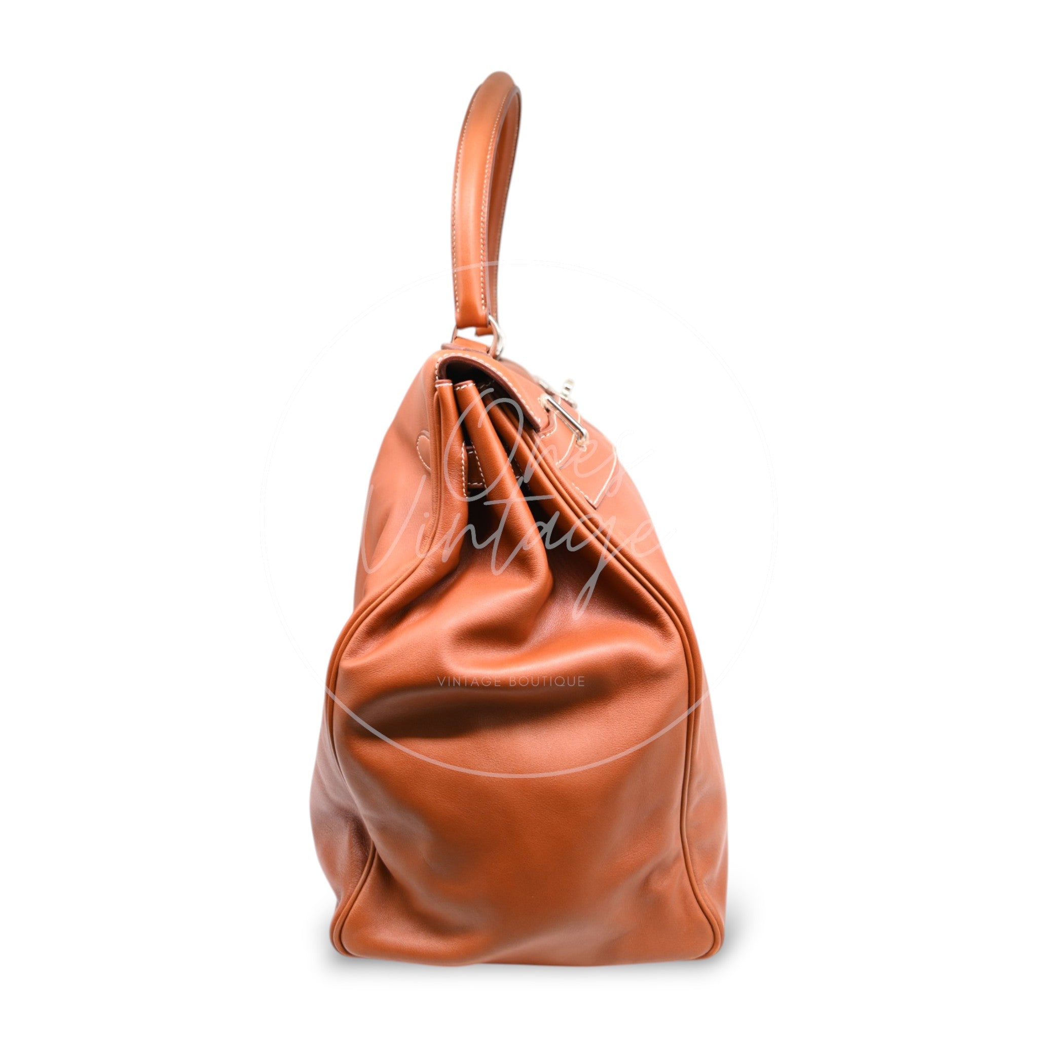 [Pre-owned] Hermes Kelly 50 Relax Gold