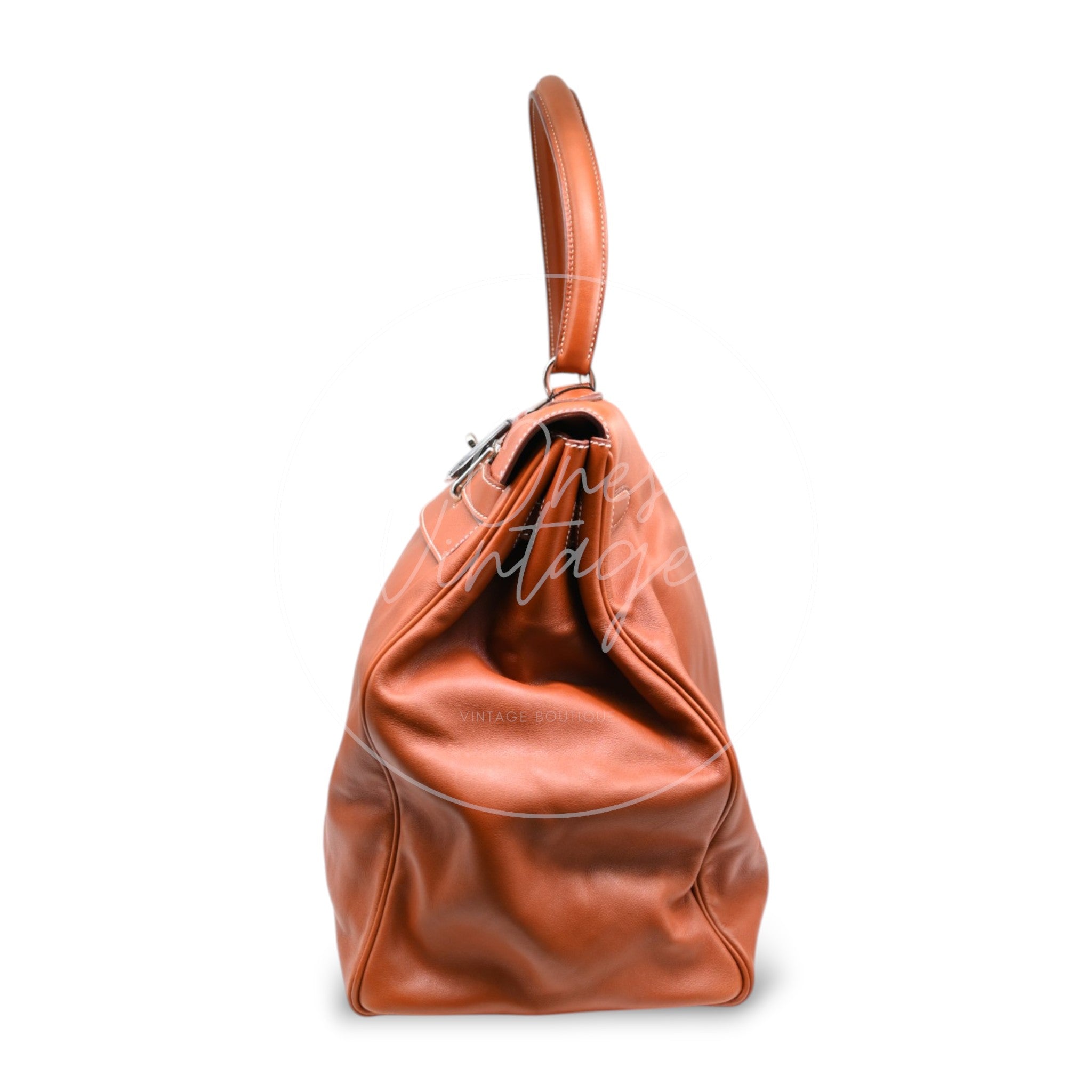 [Pre-owned] Hermes Kelly 50 Relax Gold