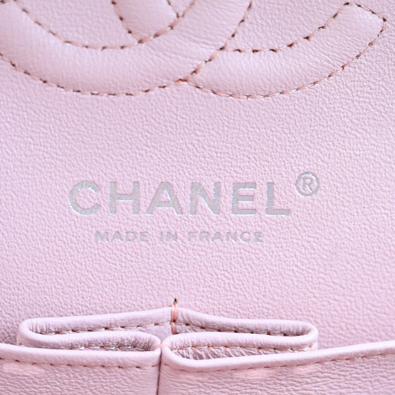 [Pre-owned] Chanel CF23 Pink Lambskin Small Classic Flap Bag