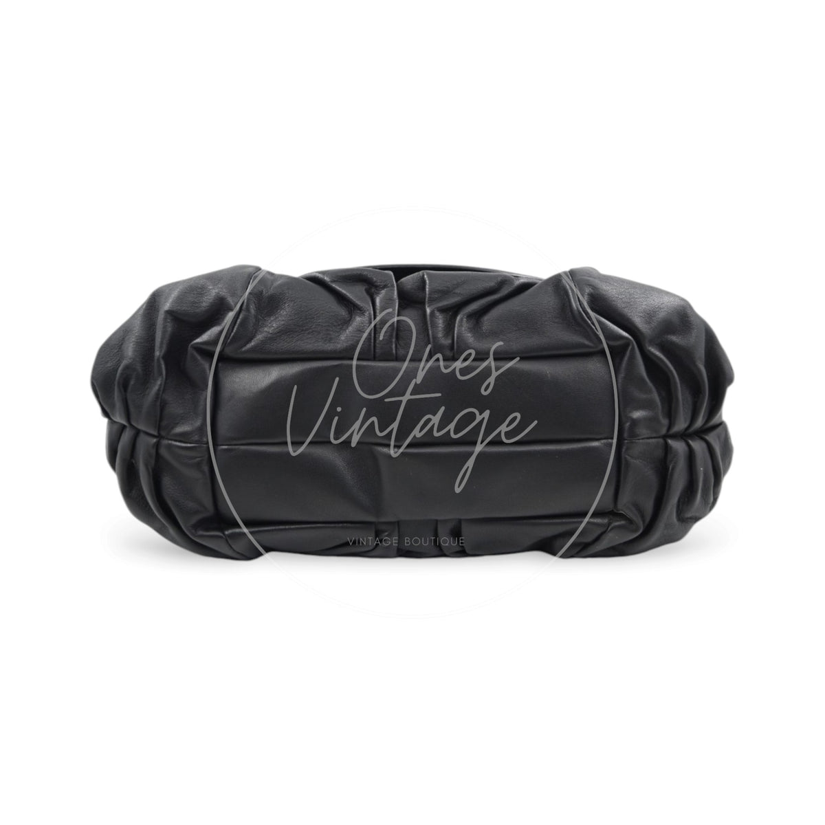 Christian Dior 32 Lambskin Jazz Club Shoulder Bag SHW Black