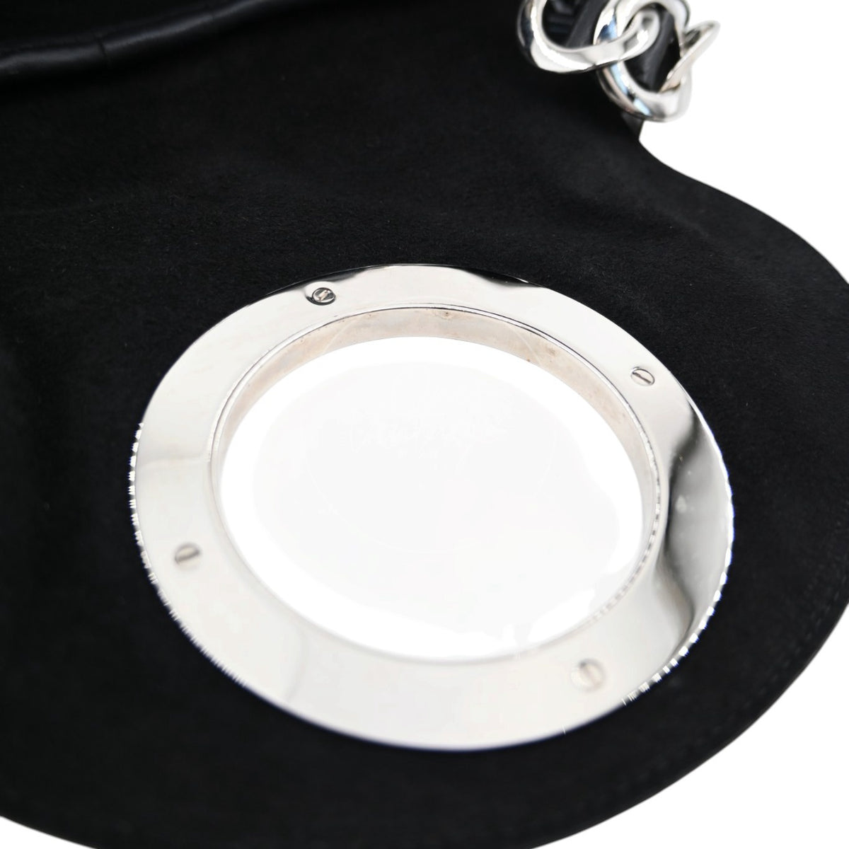 Christian Dior 32 Lambskin Jazz Club Shoulder Bag SHW Black