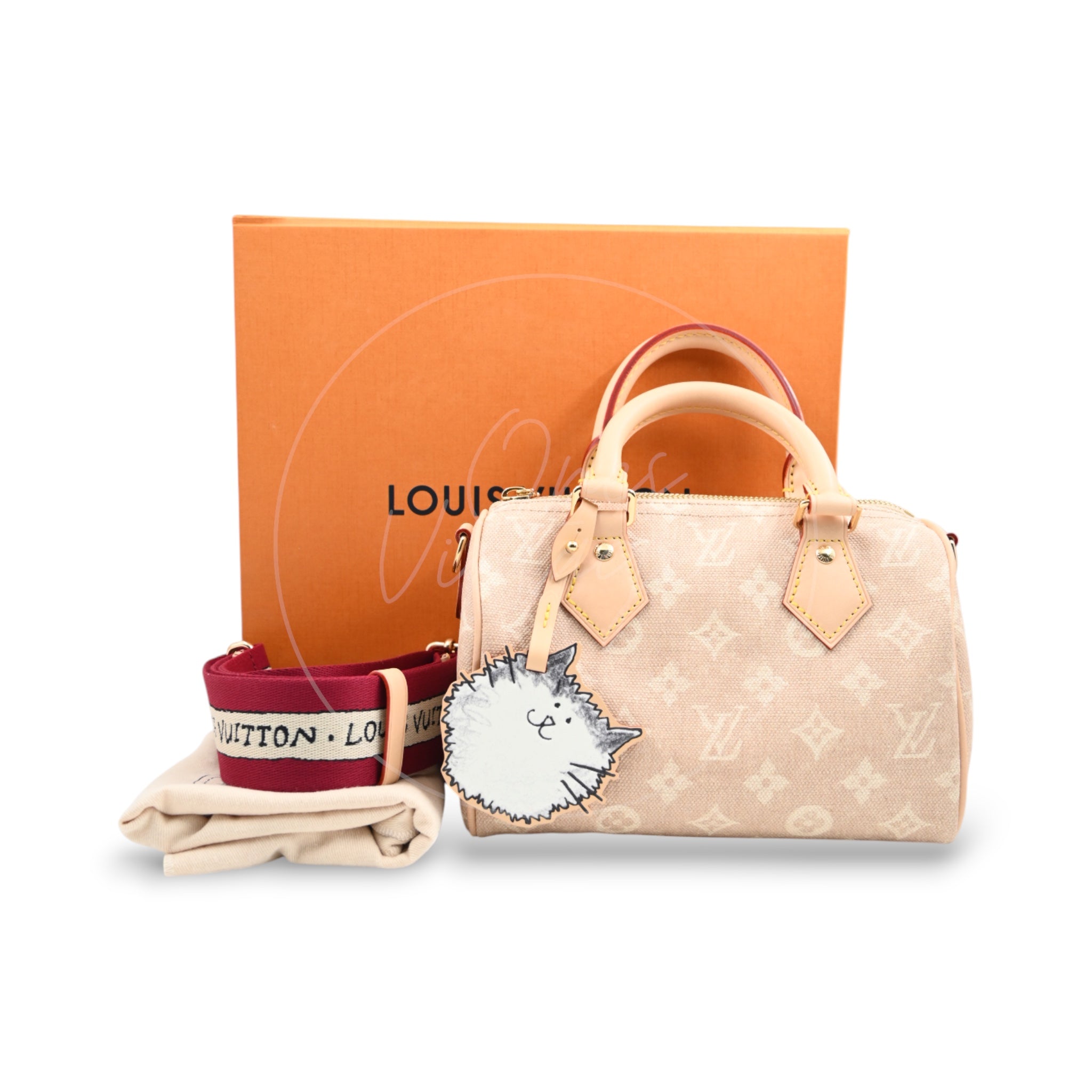 [Pre-owned] Louis Vuitton Travels With Grace Coddingon Speedy Bandouliere 20