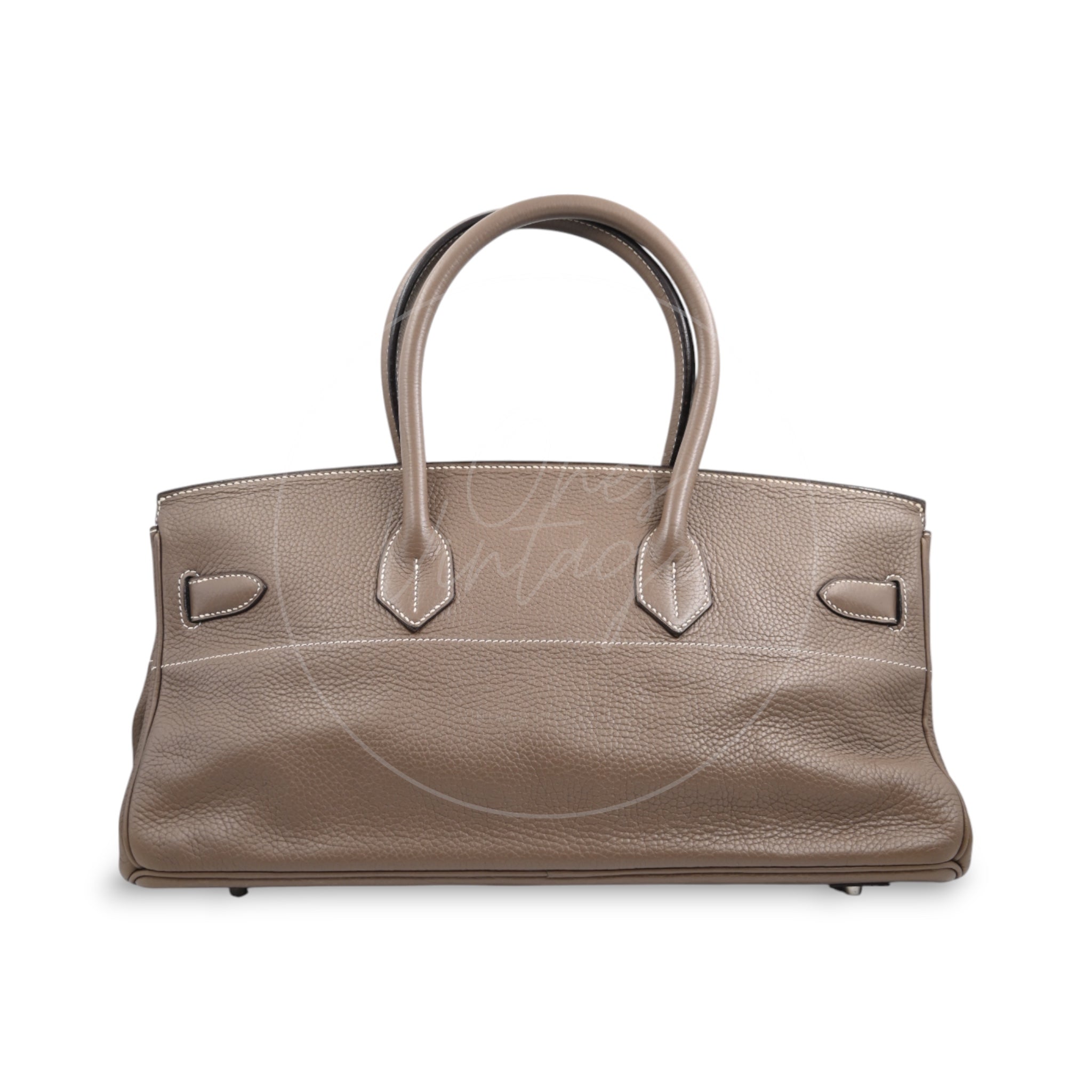 [Pre-owned] Hermes Shoulder Birkin Etoupe PHW