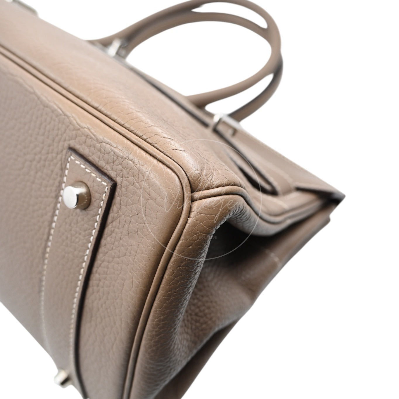 [Pre-owned] Hermes Shoulder Birkin Etoupe PHW