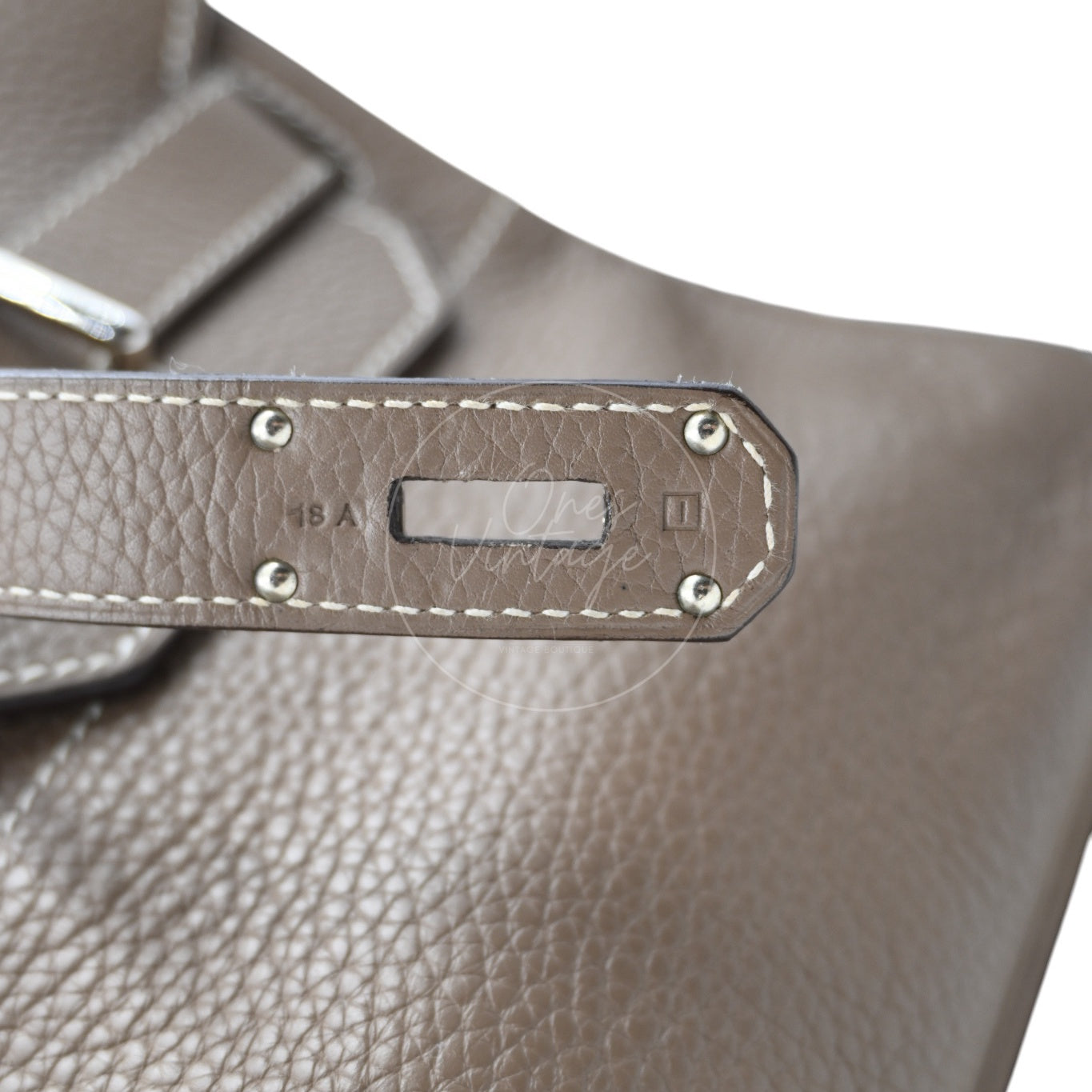 [Pre-owned] Hermes Shoulder Birkin Etoupe PHW