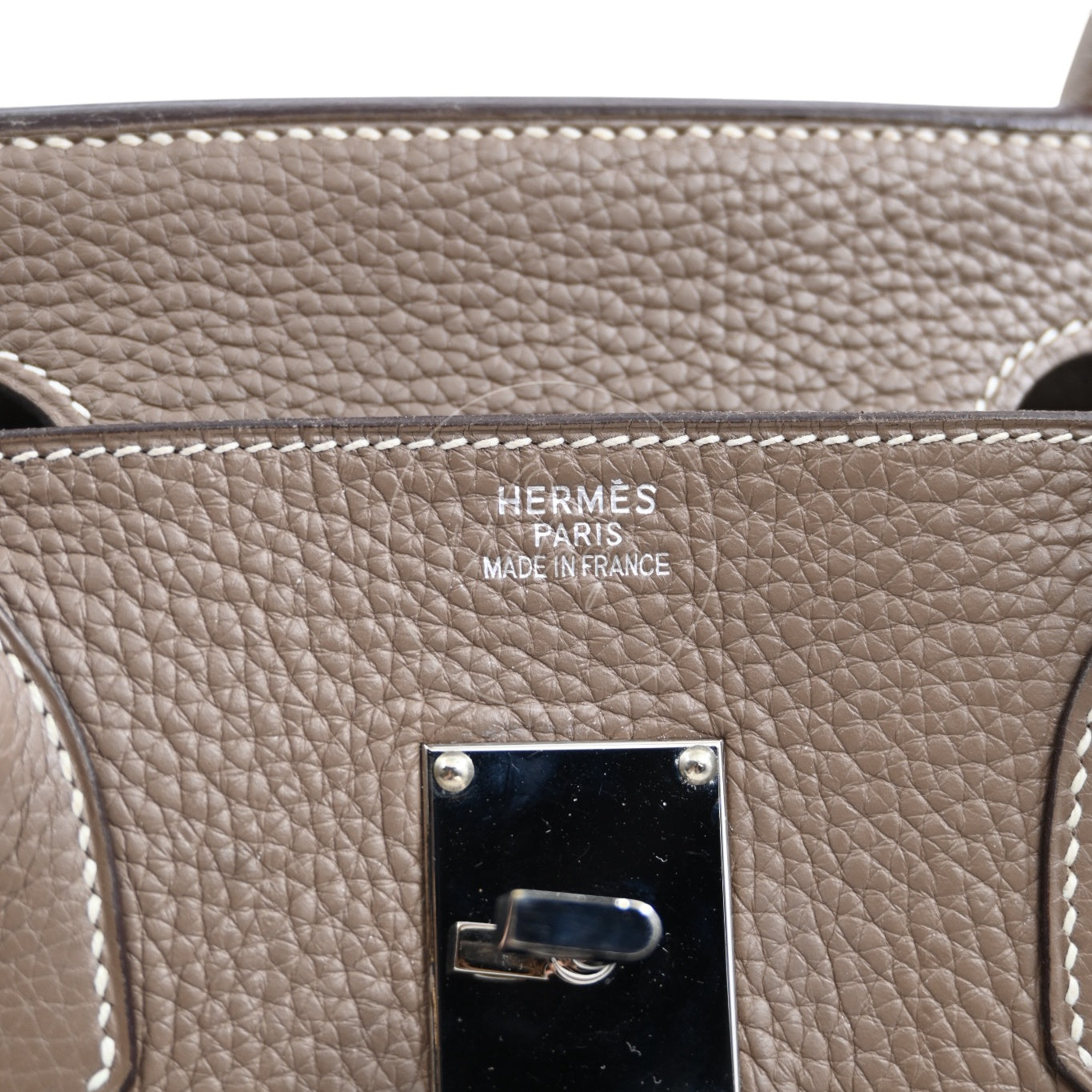 [Pre-owned] Hermes Shoulder Birkin Etoupe PHW