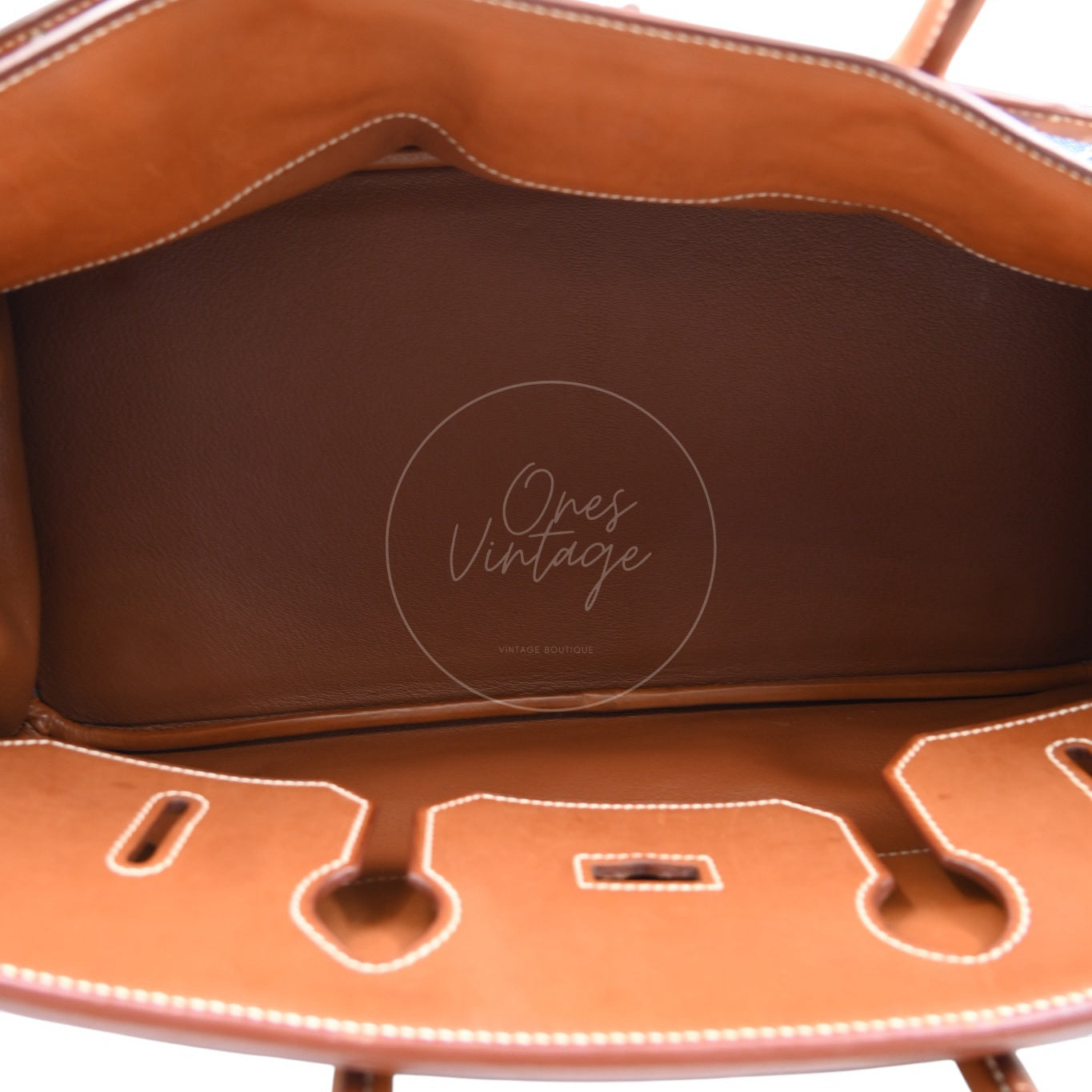 [Pre-owned] Hermes Birkin Shoulder Denim x Barenia PHW