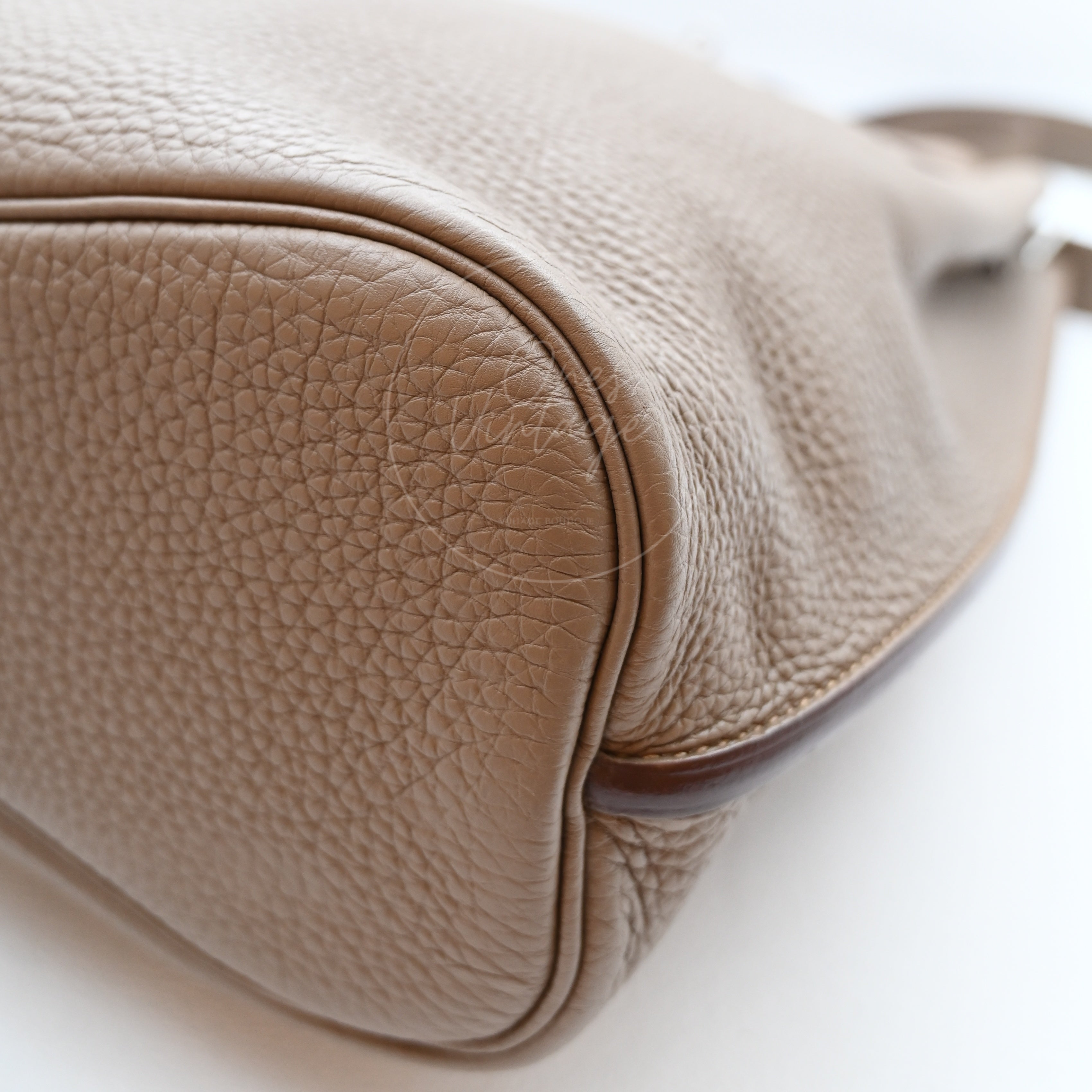 [Pre-owned] Hermes So Kelly 26 Etoupe Stamp Square M