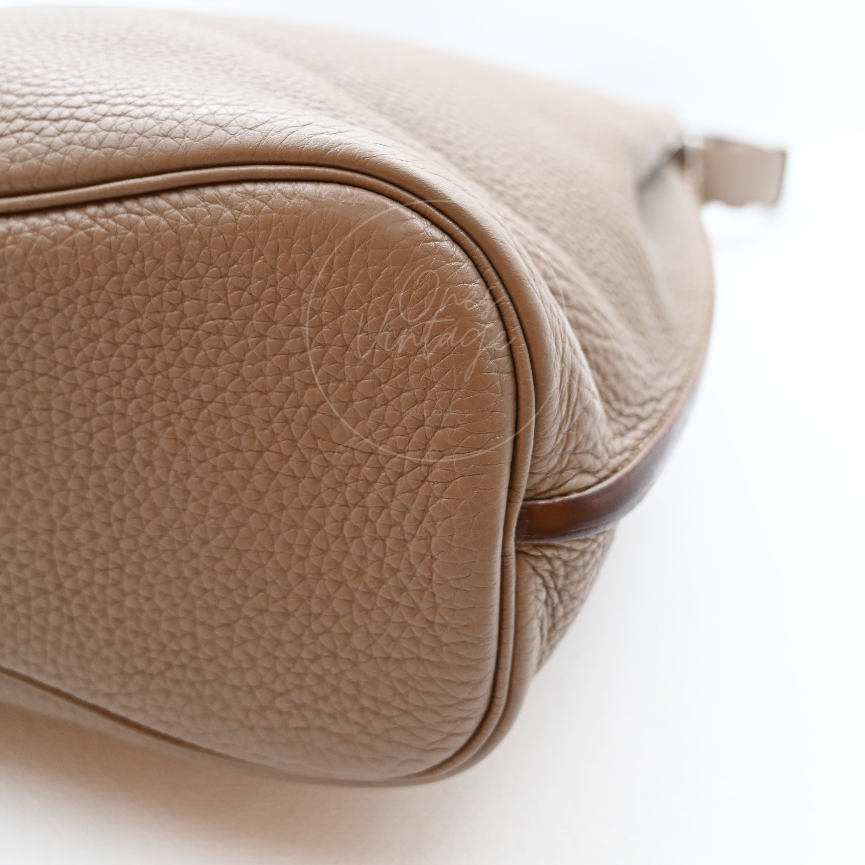 [Pre-owned] Hermes So Kelly 26 Etoupe Stamp Square M