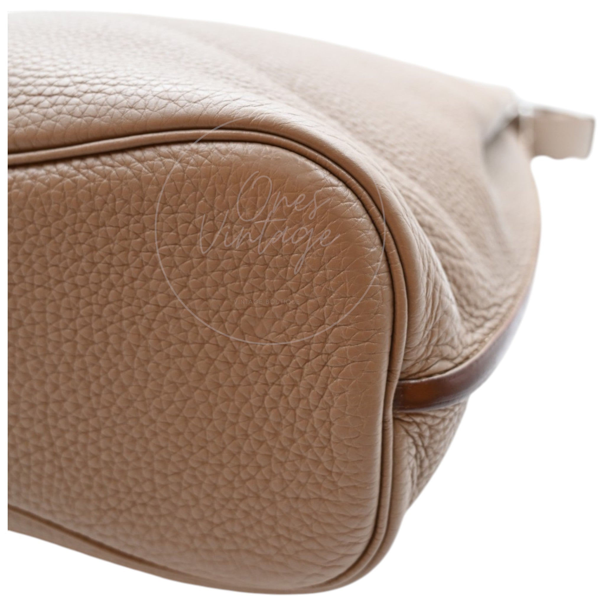 [Pre-owned] Hermes So Kelly 26 Etoupe Stamp Square M