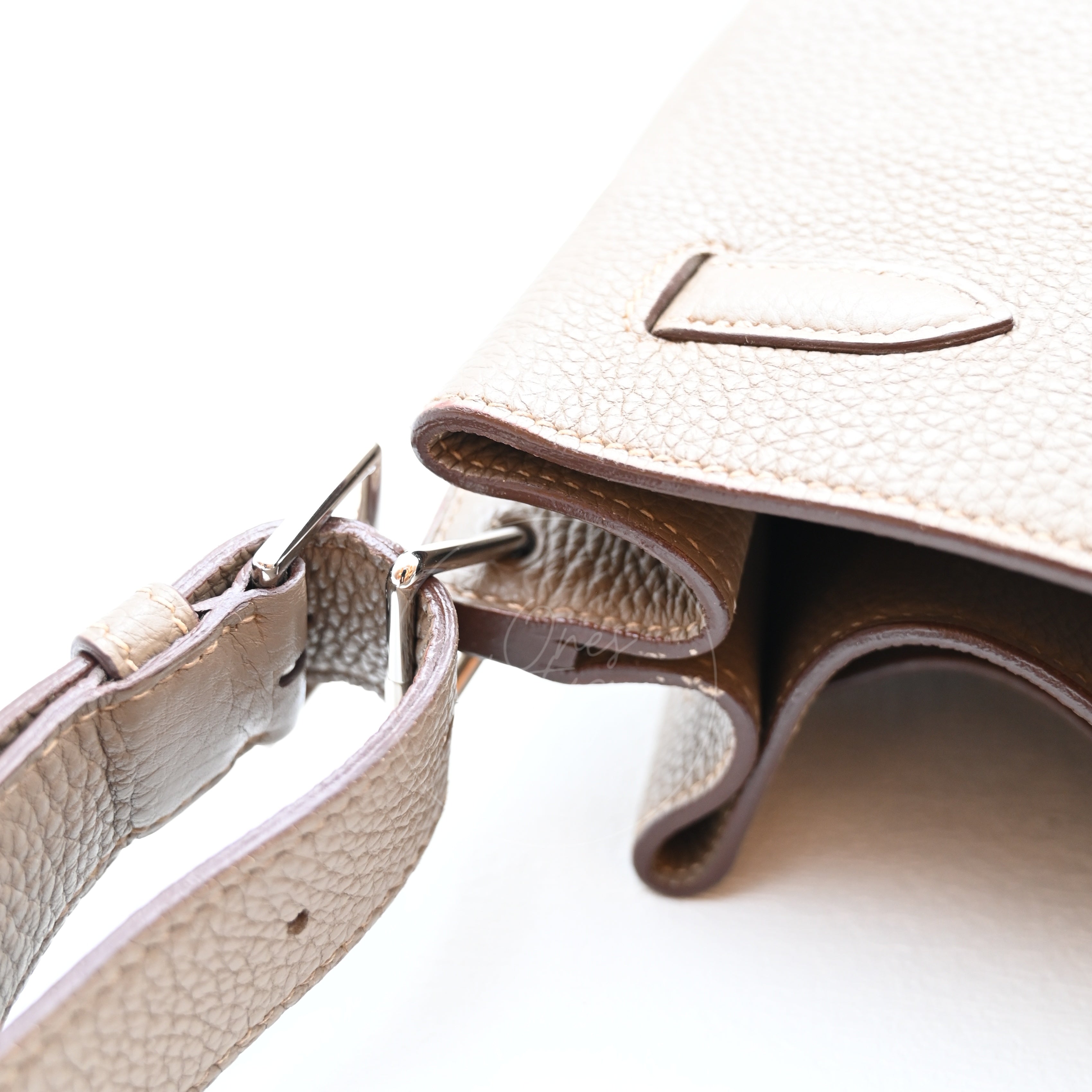 [Pre-owned] Hermes So Kelly 26 Etoupe Stamp Square M