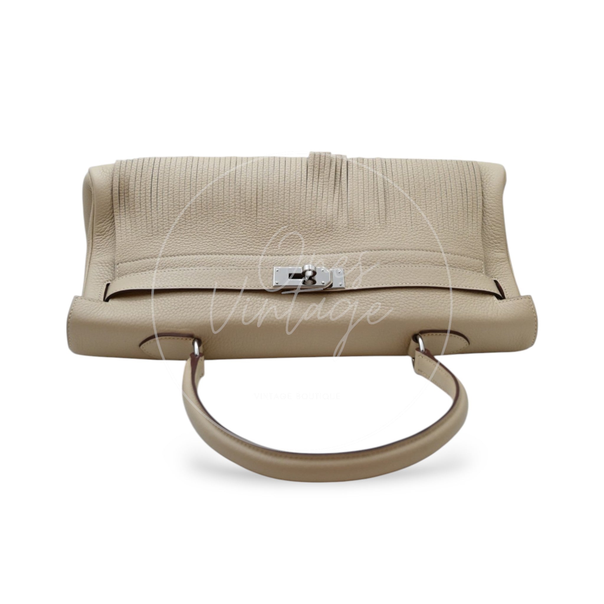 [Pre-owned] Hermes Kelly Shoulder Fringe Nata Stamp Square M