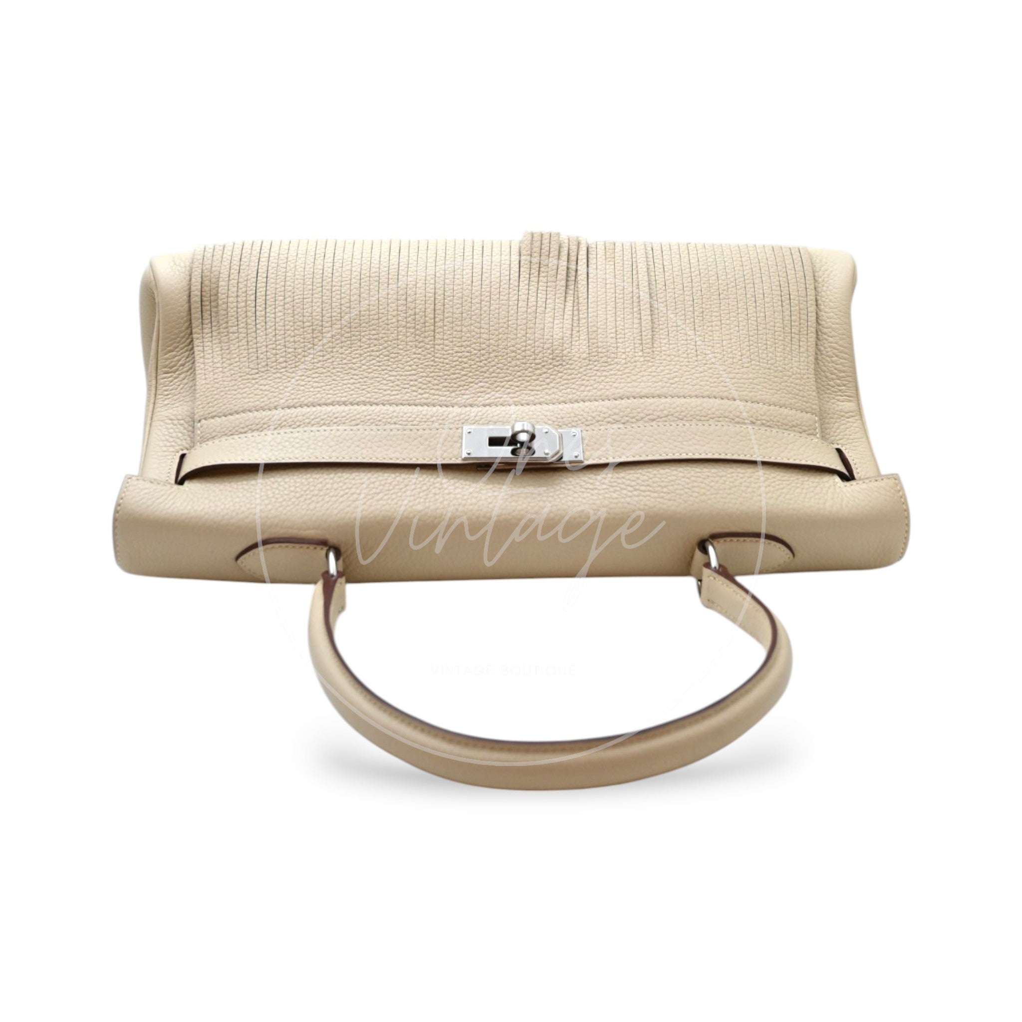Hermes Kelly Shoulder Fringe PHW 3C Parchemin Square M deposit link