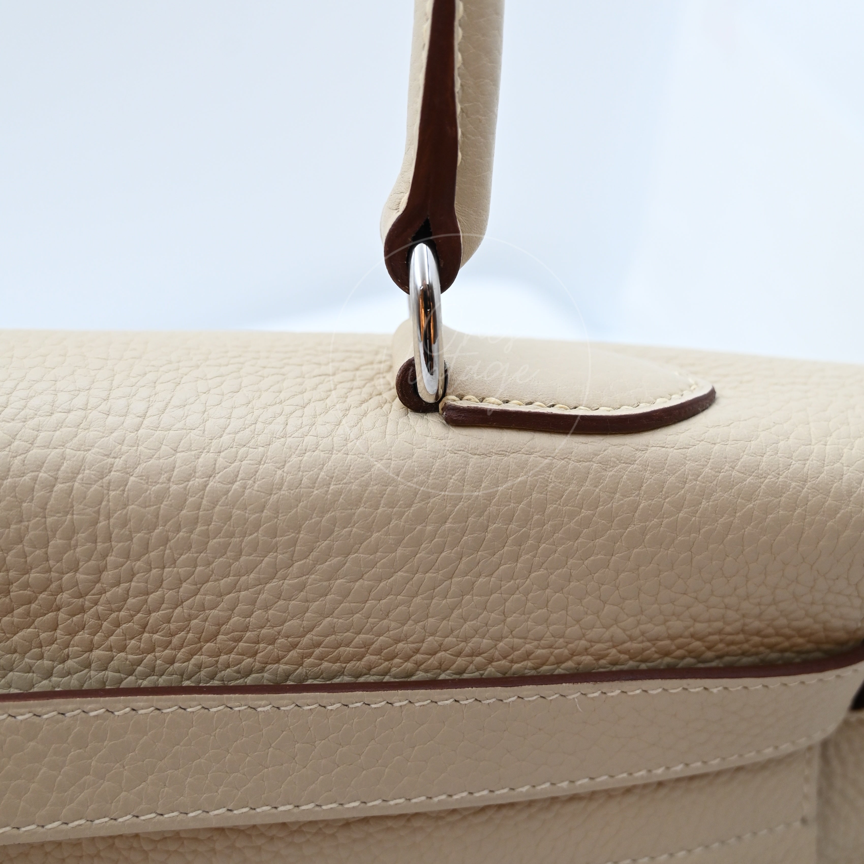 [Pre-owned] Hermes Kelly Shoulder Fringe Nata Stamp Square M
