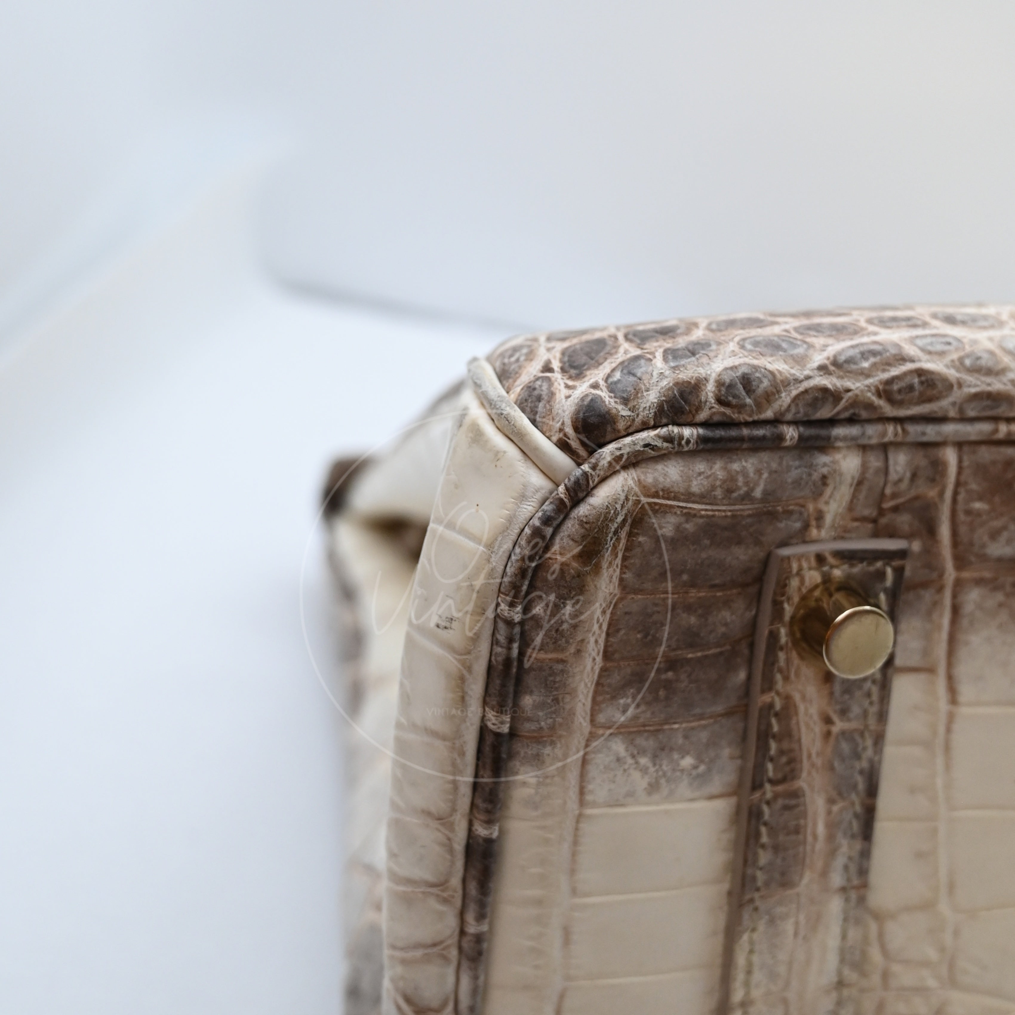 [Pre-owned] Hermes Birkin 35 Himalayas GHW Square O